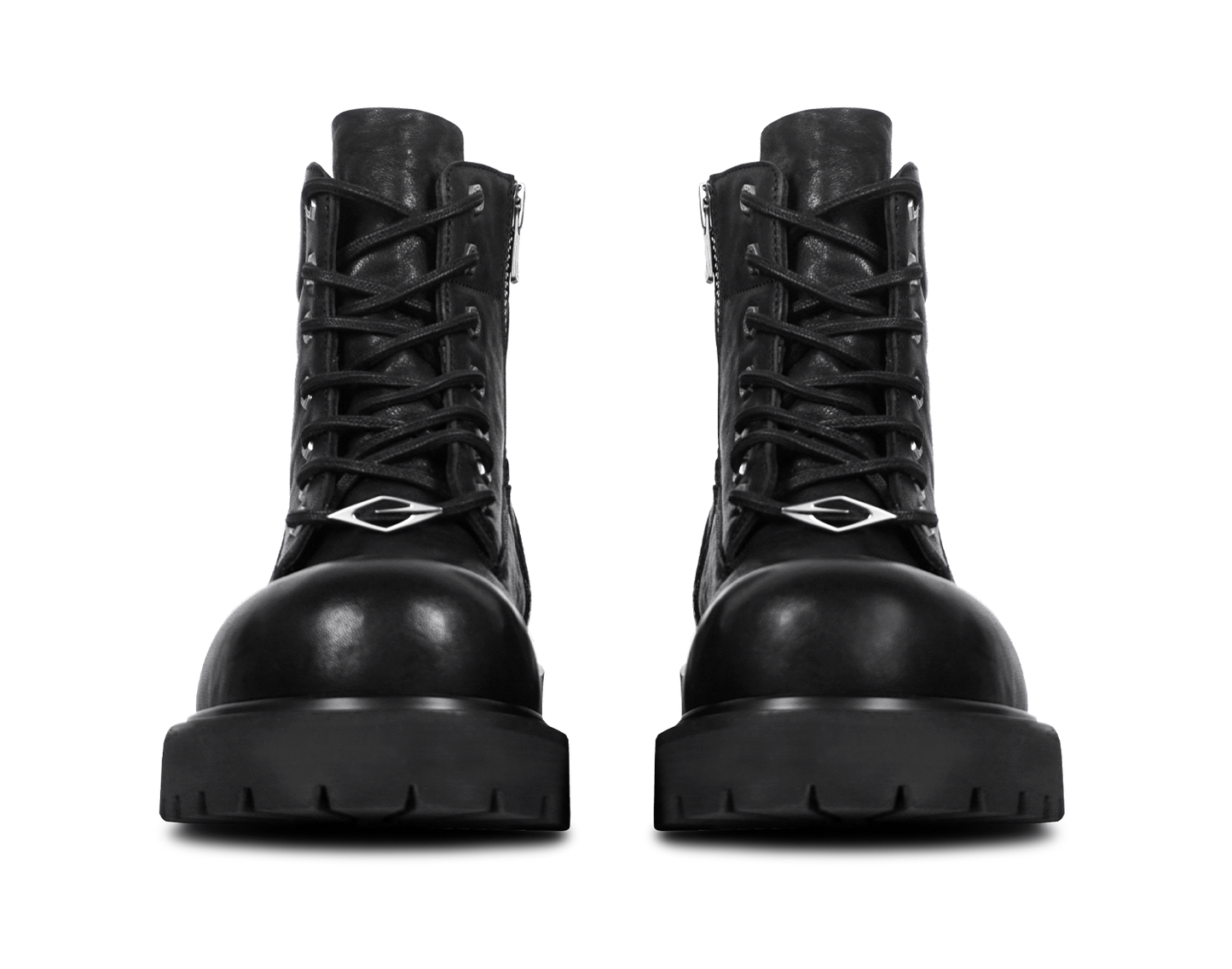 Horse leather workwear boots