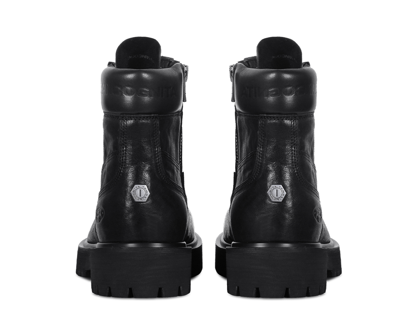 Horse leather workwear boots