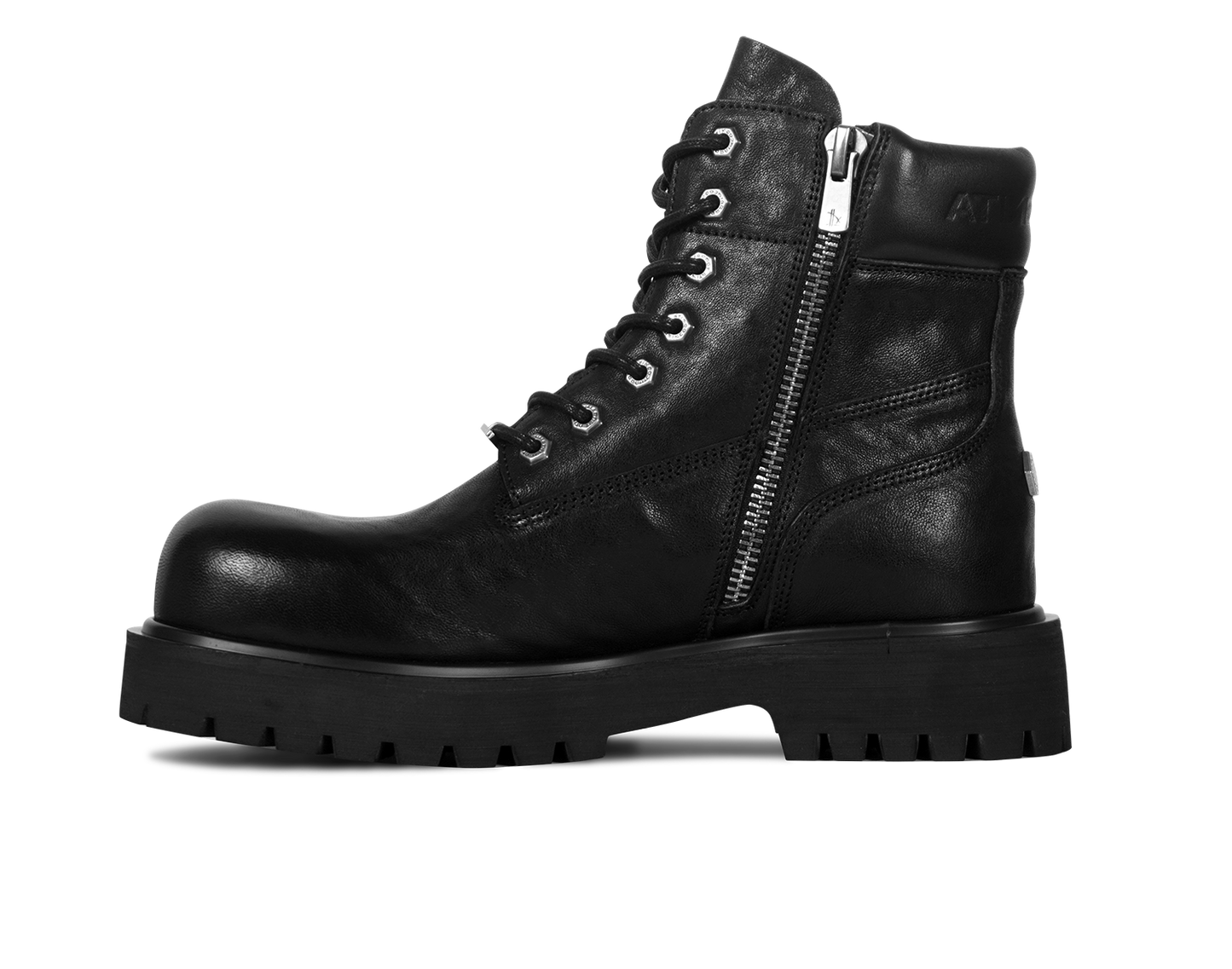 Horse leather workwear boots