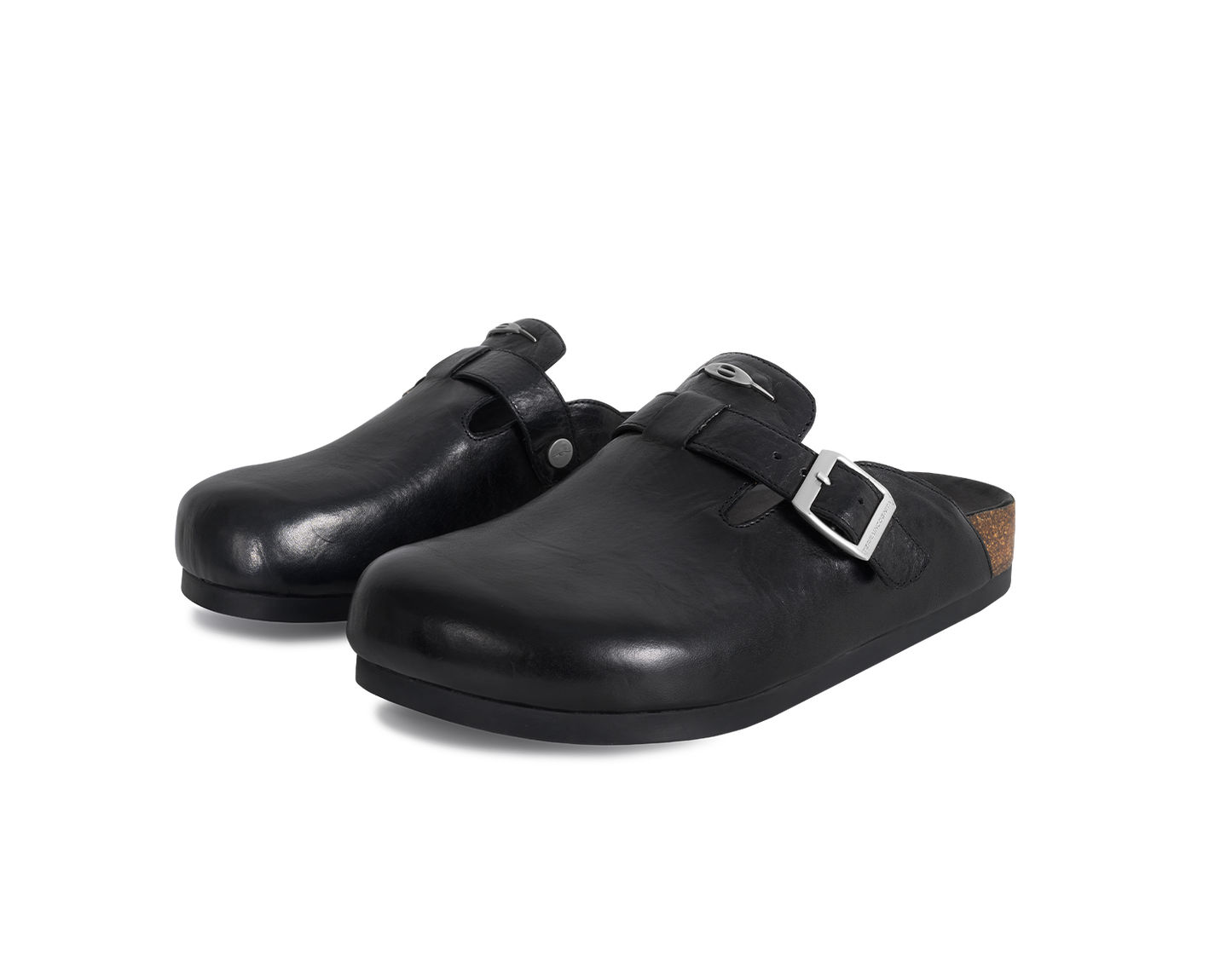 Calf leather slippers