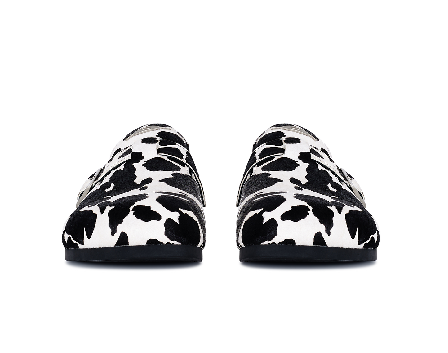 Calf leather slippers