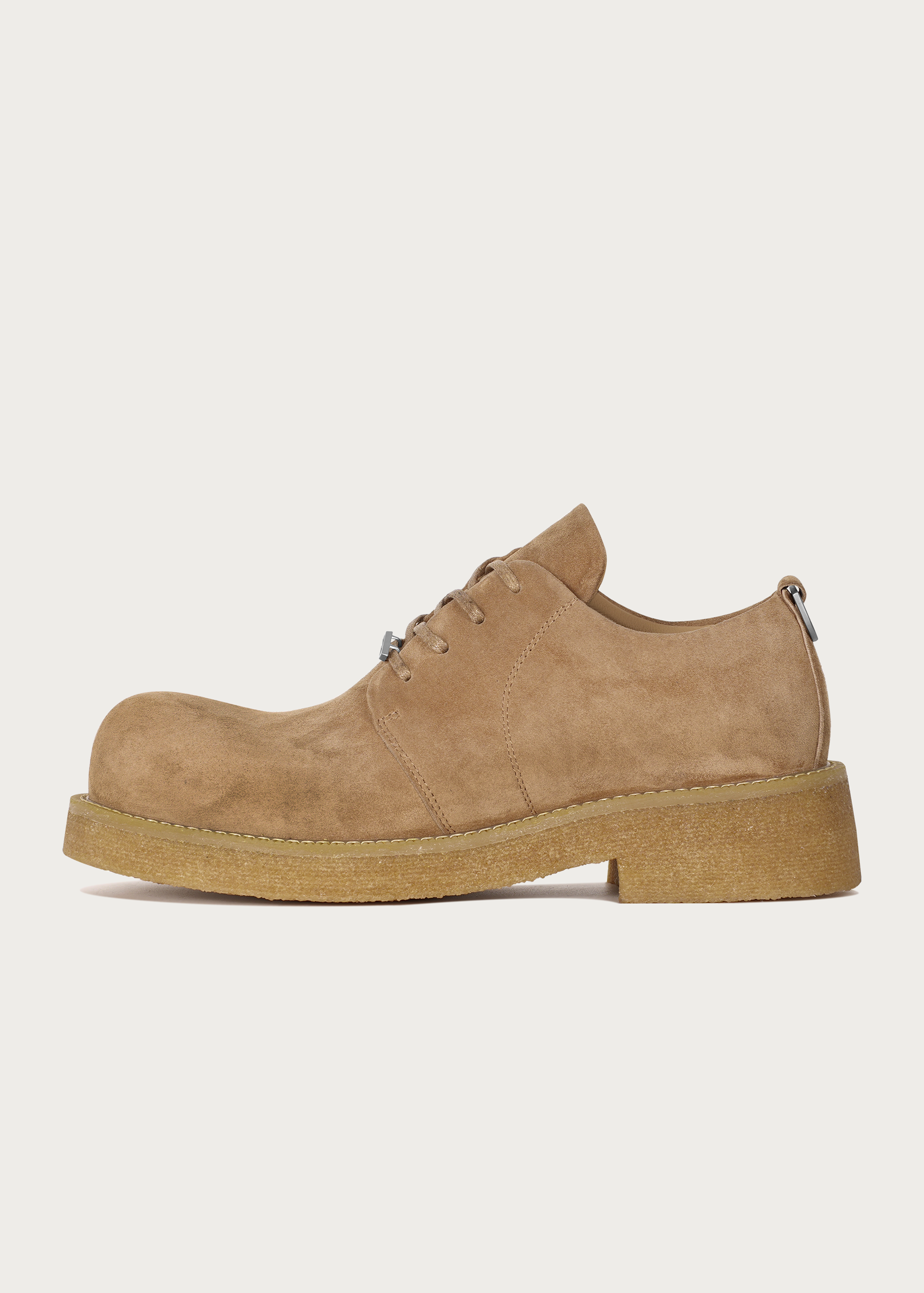 Derby shoes Sheepskin Khaki