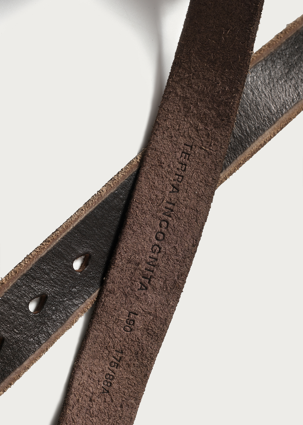 Hand-Rubbed Cowhide Belt
