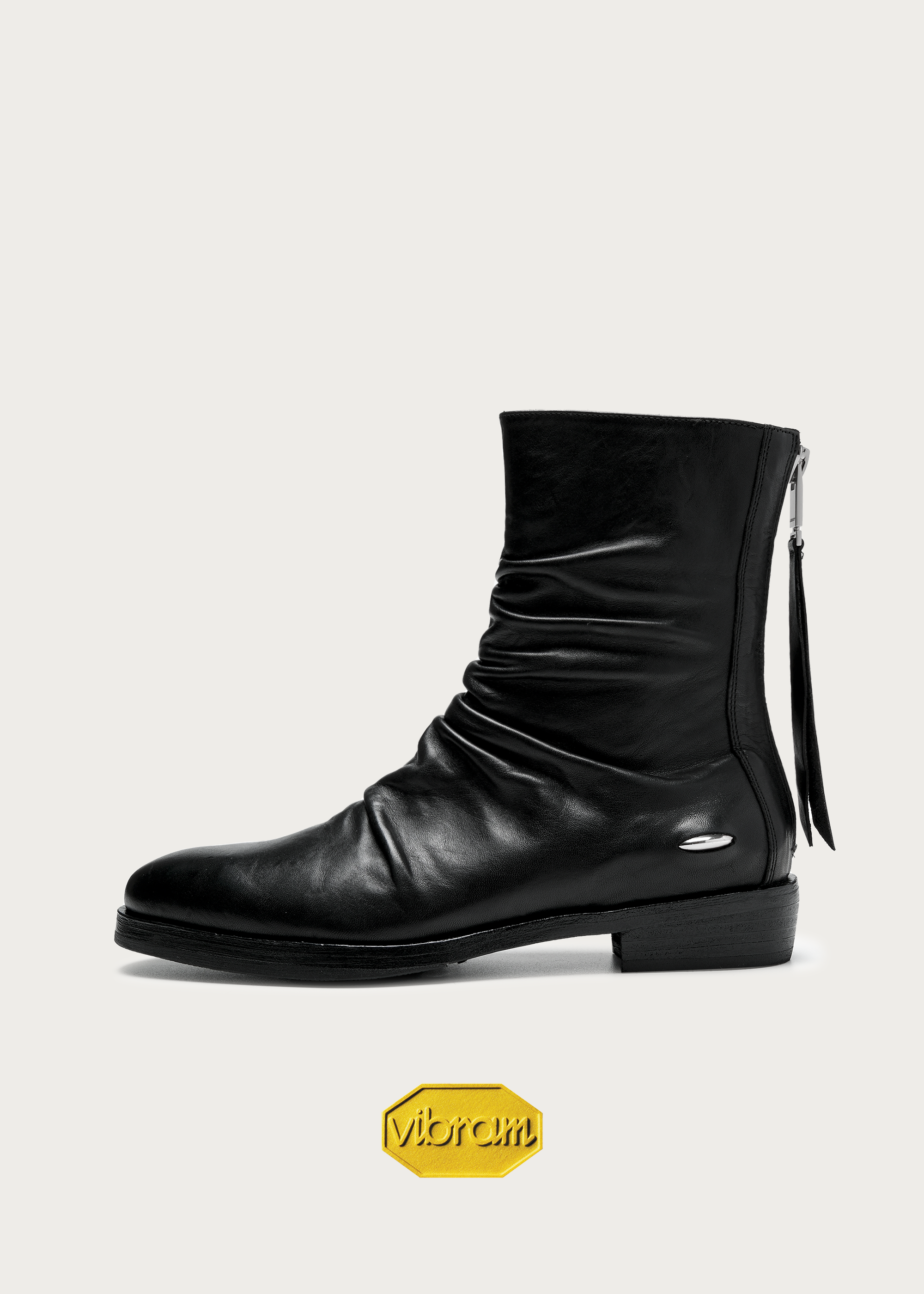 Riven Full-Grain Horsehide Ankle Boots Upgraded version