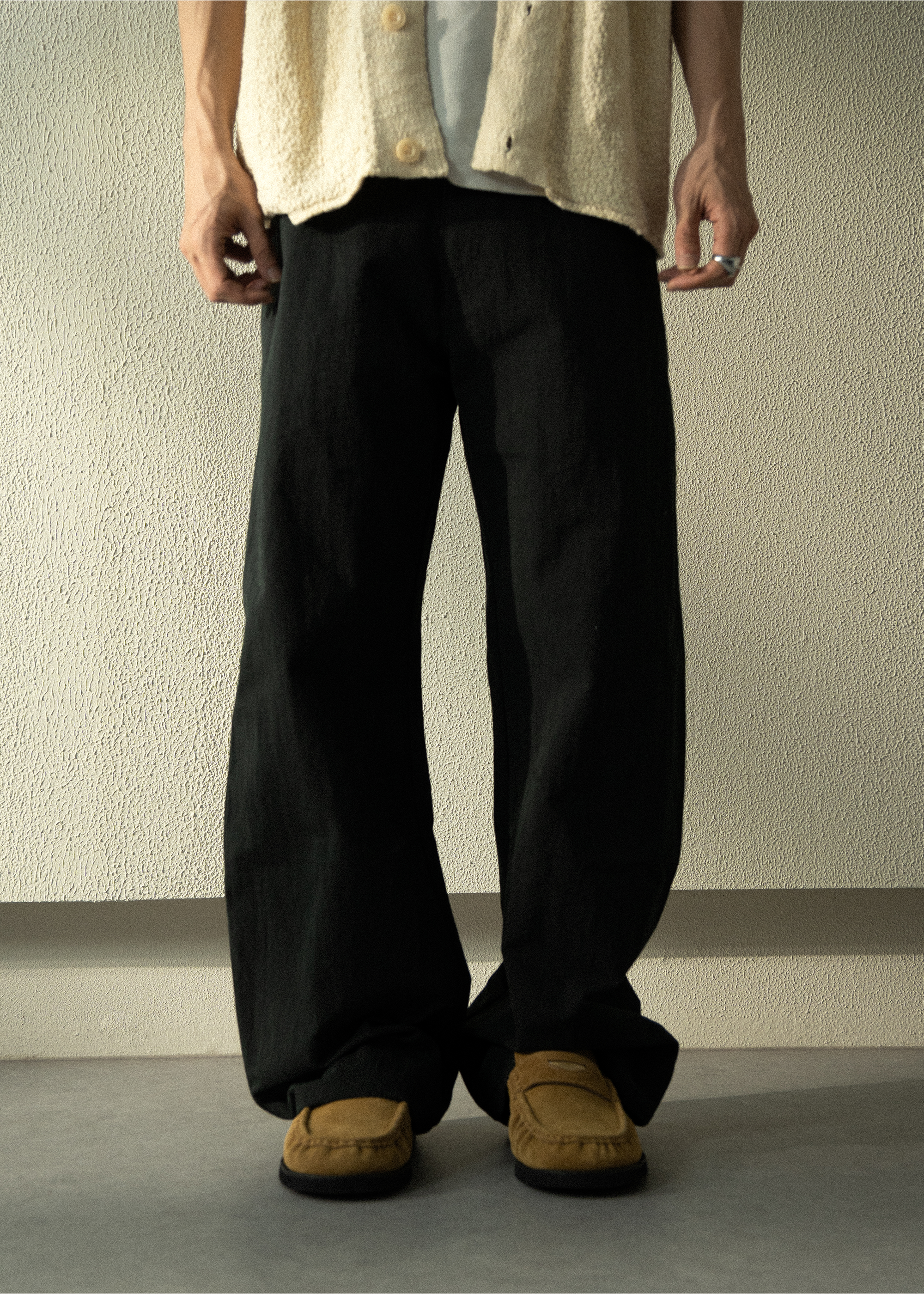 Suede Loafers Brown Khaki
