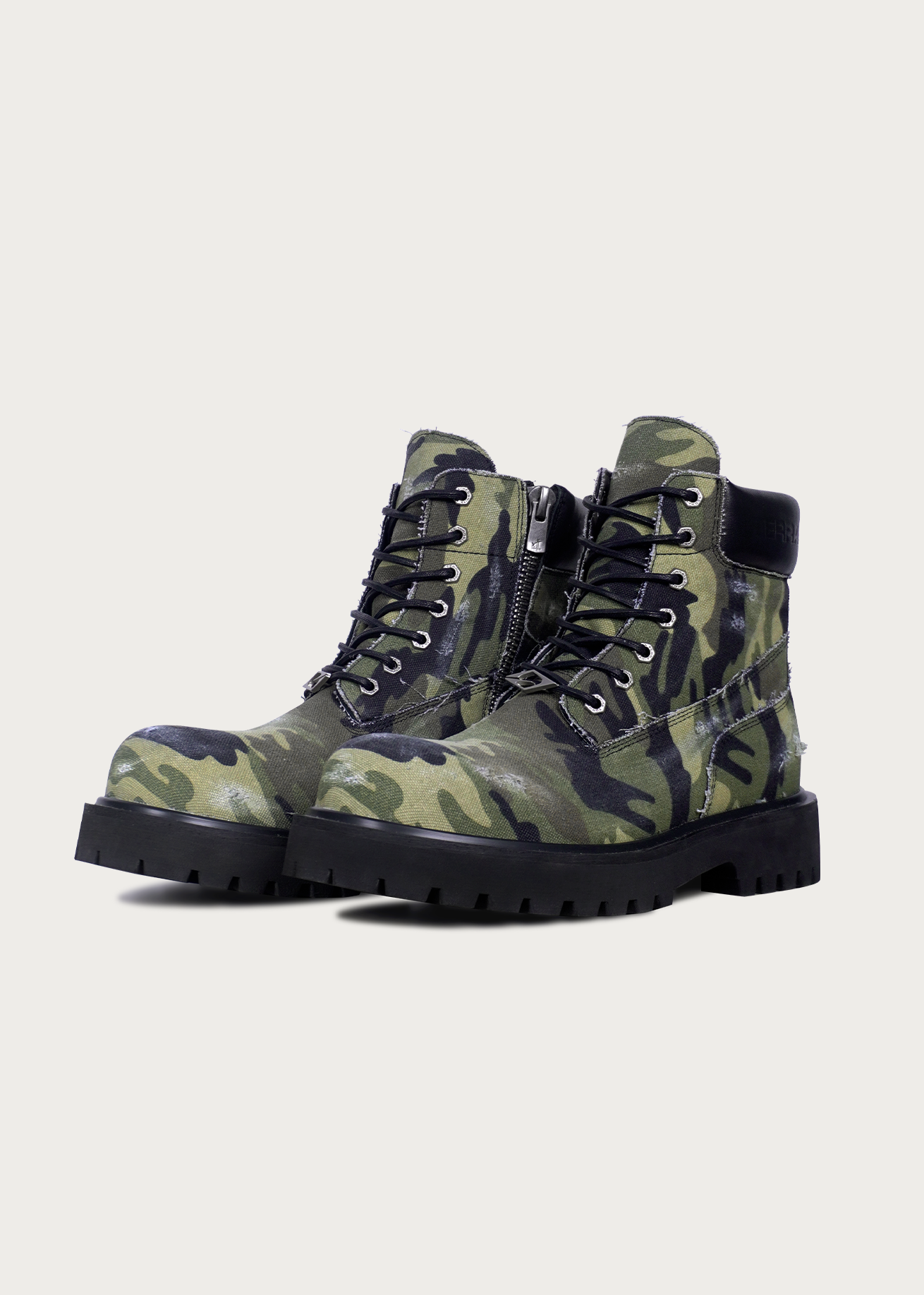 Workwear Combat boots Camouflage