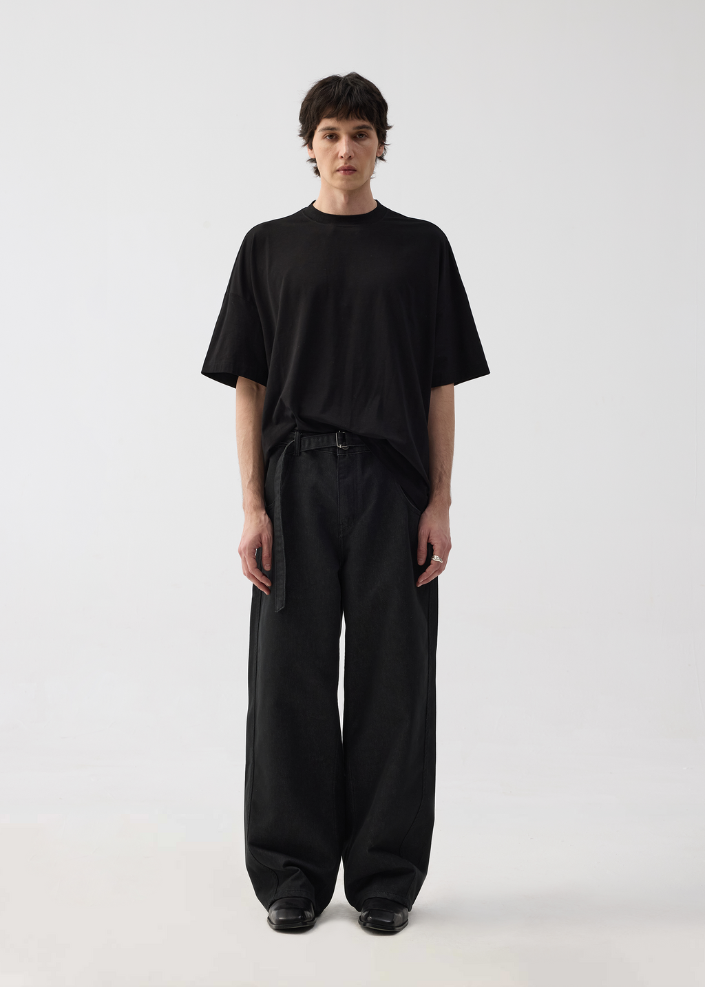 Adjustable-Waistband Jeans