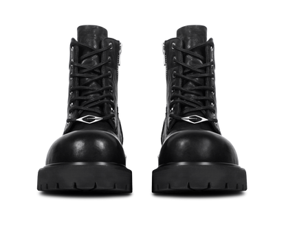 Horse leather workwear boots