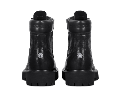 Horse leather workwear boots