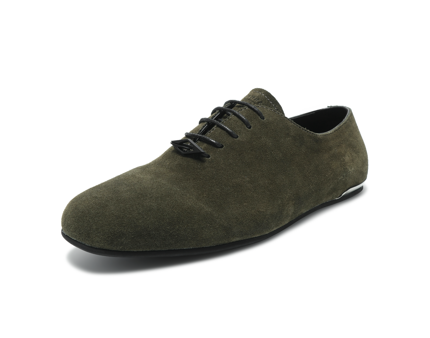 Suede Thin-Soled Leather Shoes
