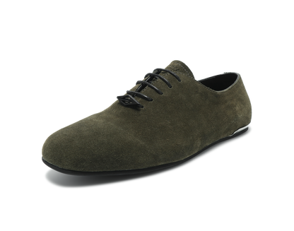 Suede Thin-Soled Leather Shoes