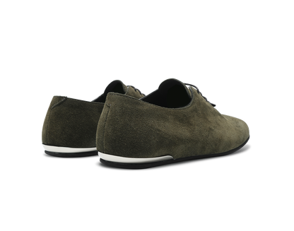 Suede Thin-Soled Leather Shoes