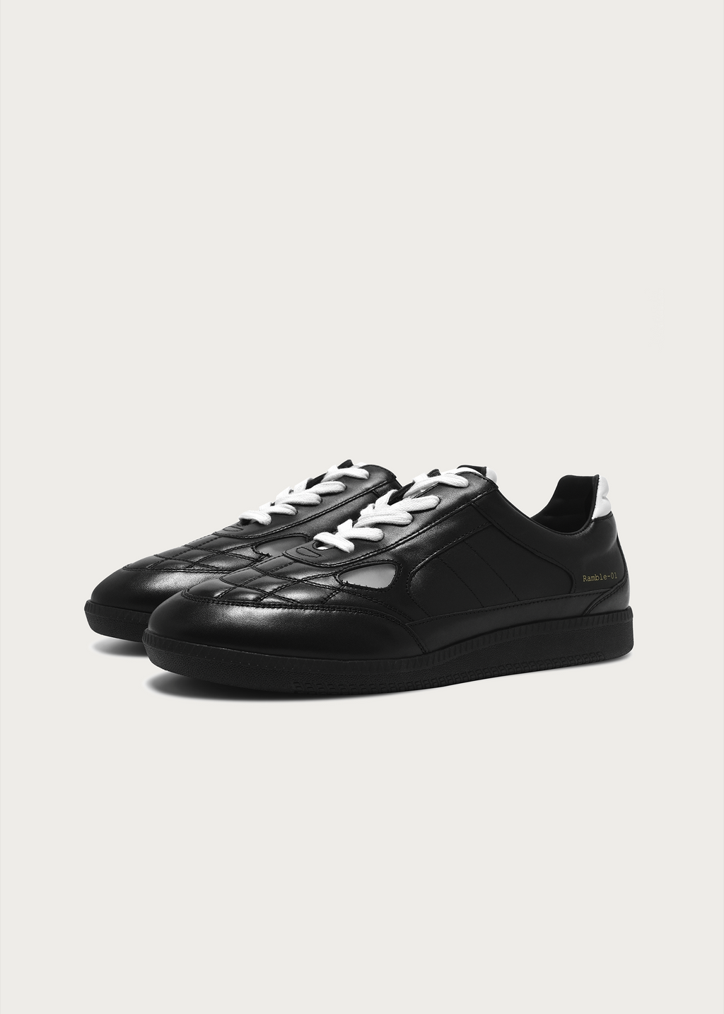 Ramble Sneakers Textured Black