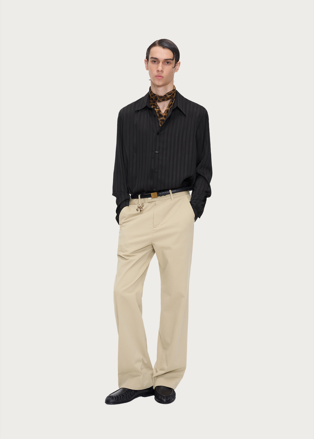 Silver-striped Shirt