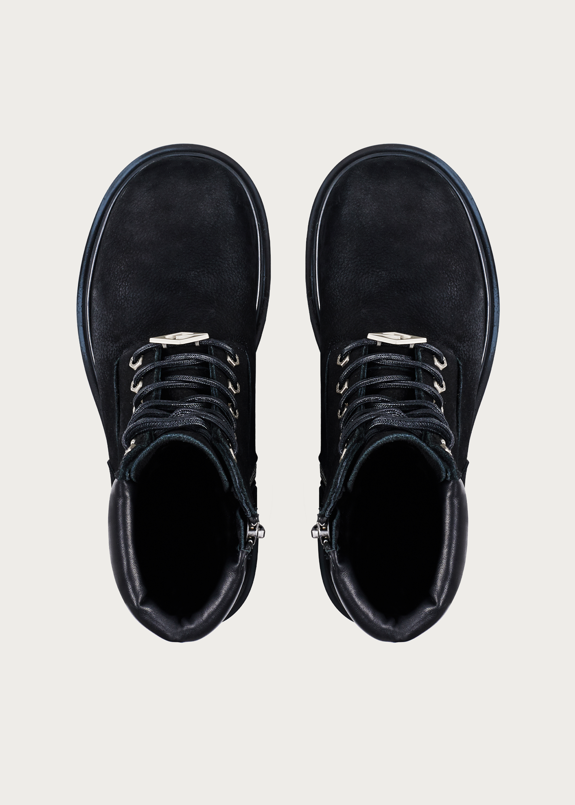 Workwear Cowhide boots Black