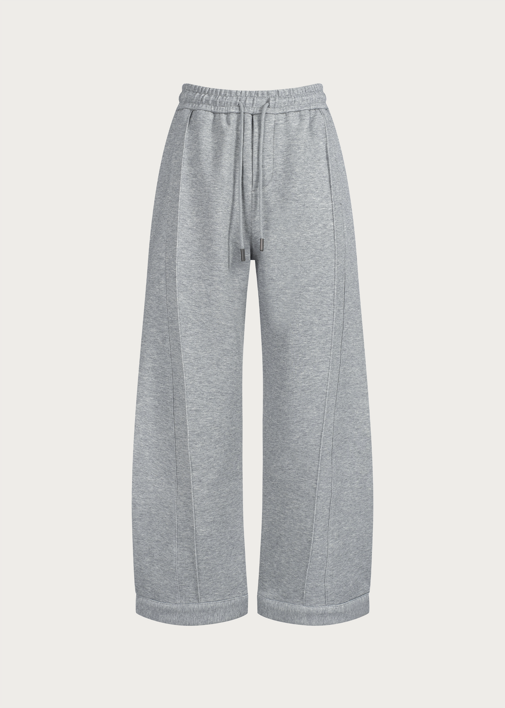 3D-Cut Casual Sweatpants Grey