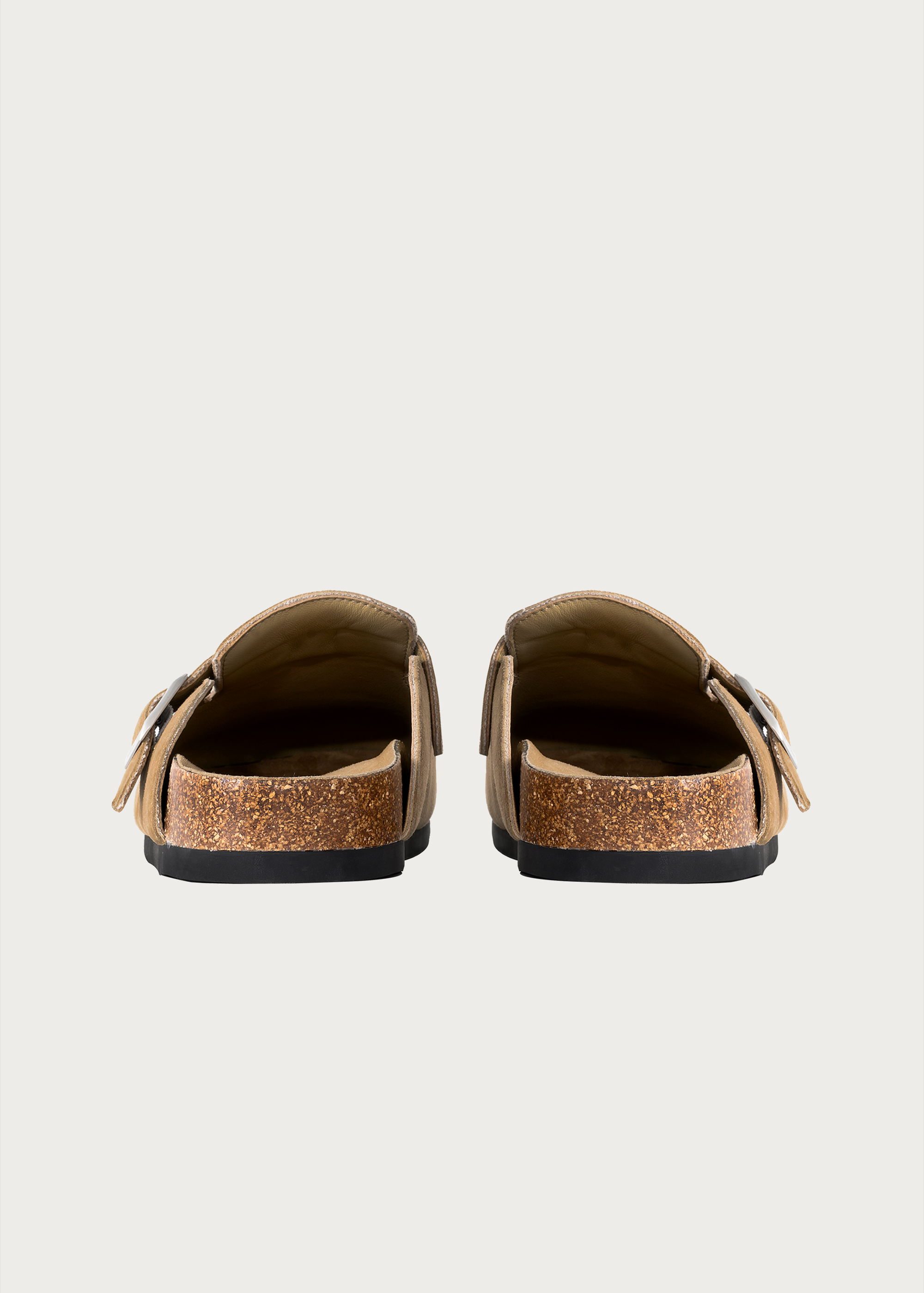 Clogs Sheepskin Khaki
