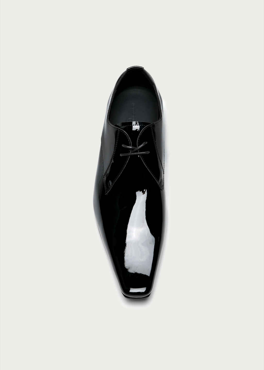 Veyl Chisel-Toe Patent Leather Derby Shoes