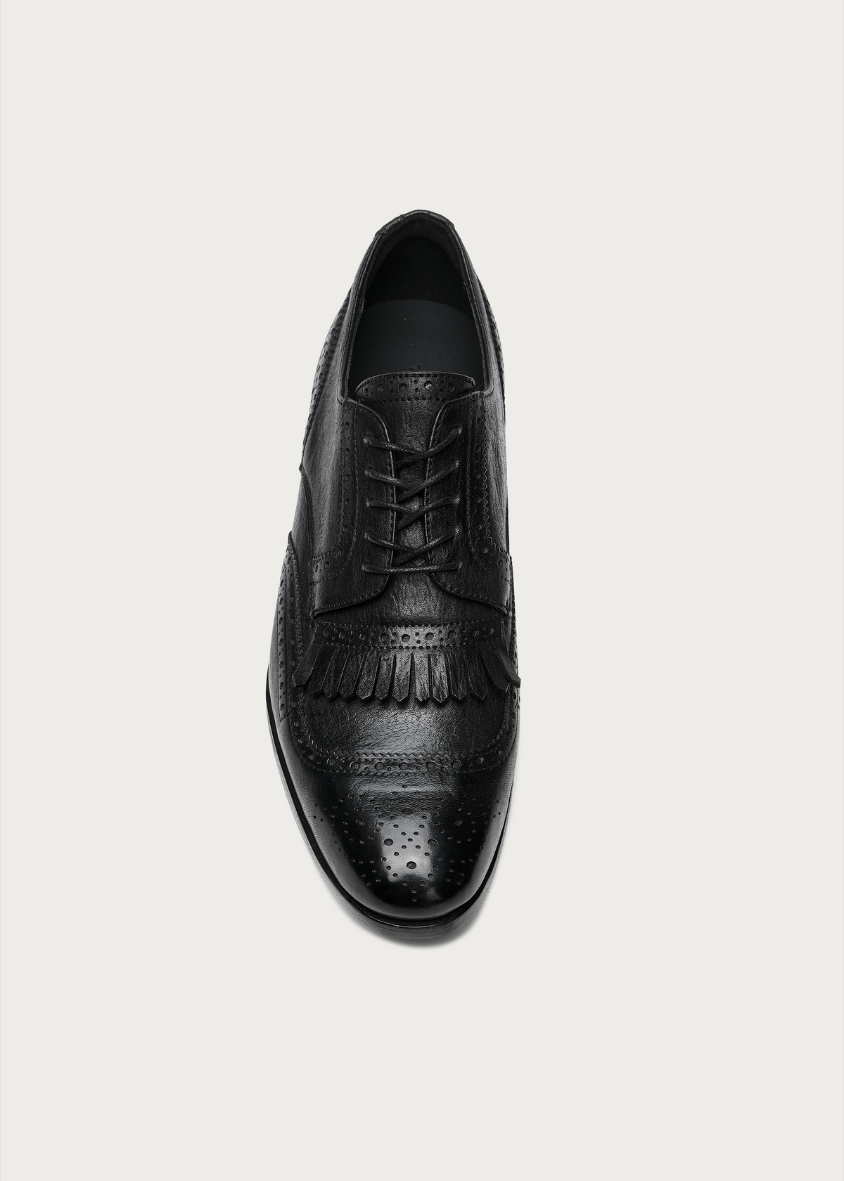 Vardon Kiltie Brogue Leather Derby Shoes