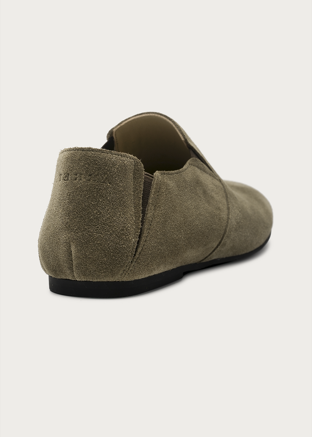Moss Slip-On Suede Loafers Green