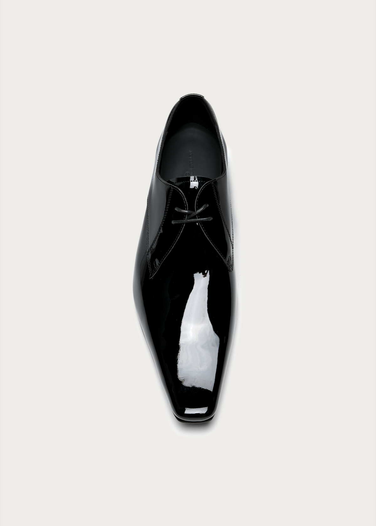 Veyl Chisel-Toe Patent Leather Derby Shoes