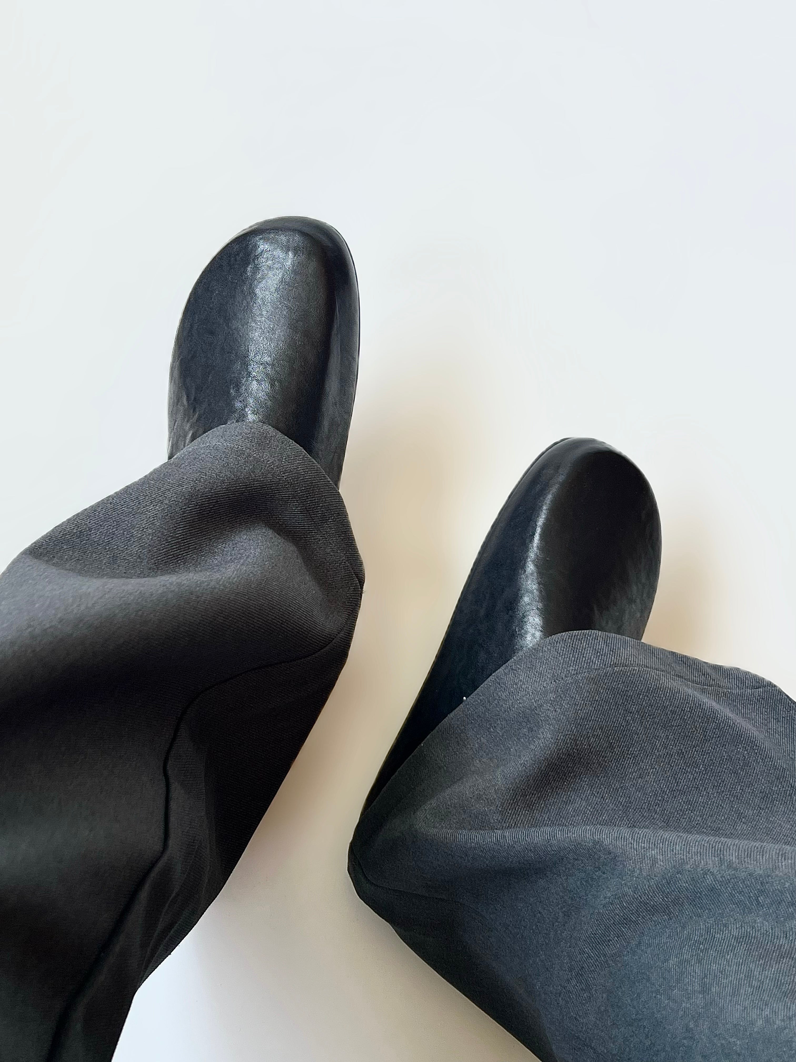 Clogs"Star emblem3.0"Textured-black