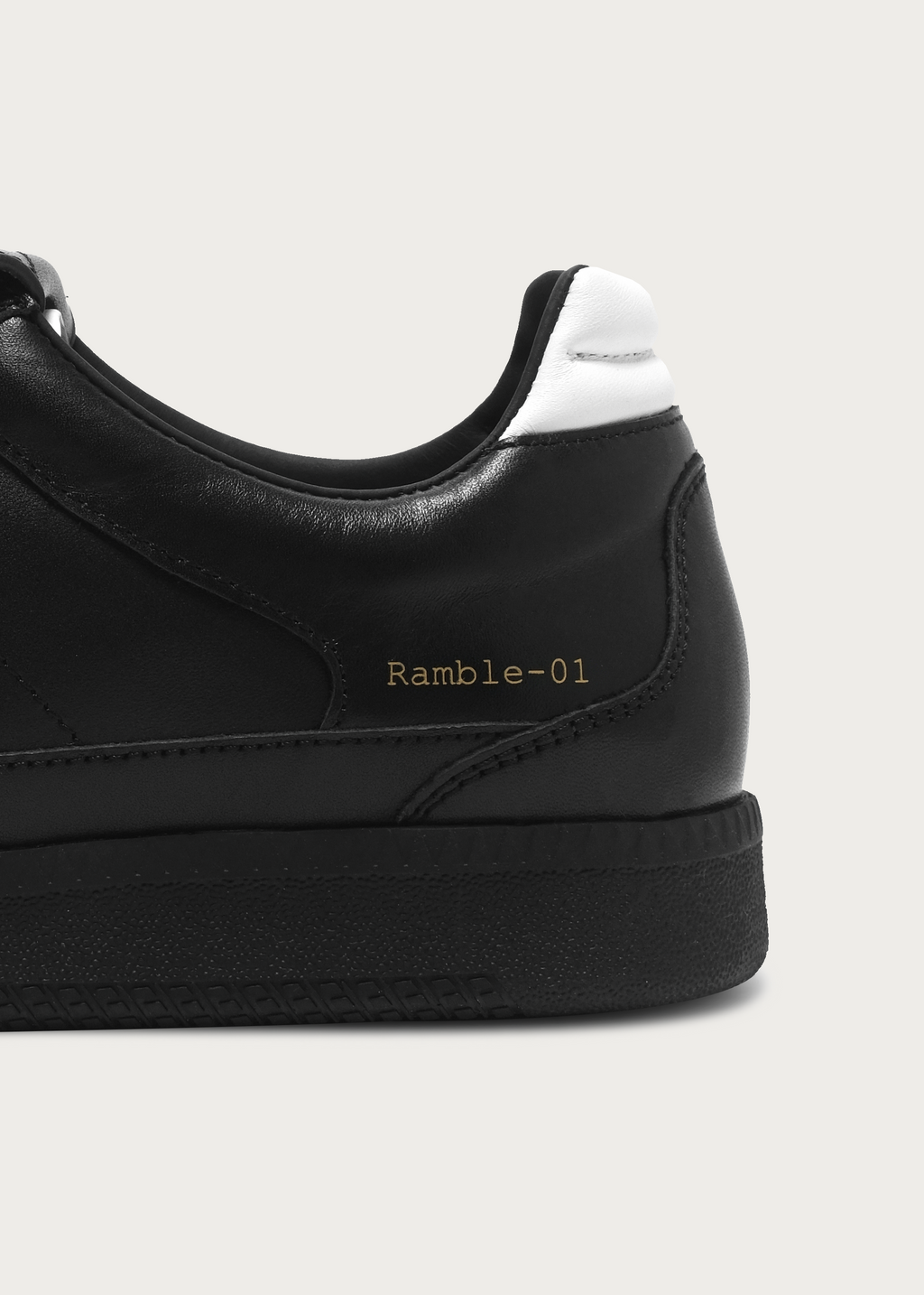 Ramble Sneakers Textured Black