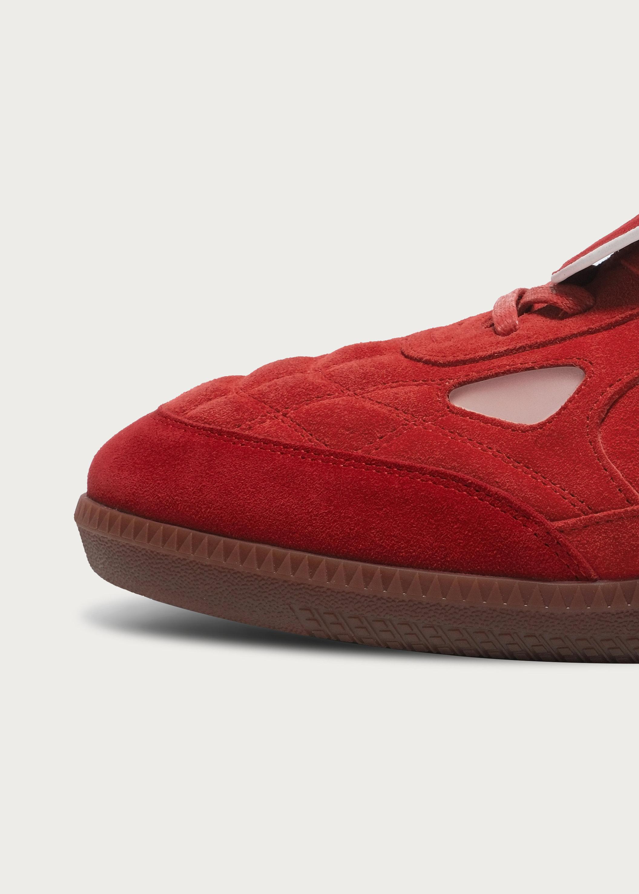 Ramble Suede Bordeaux red