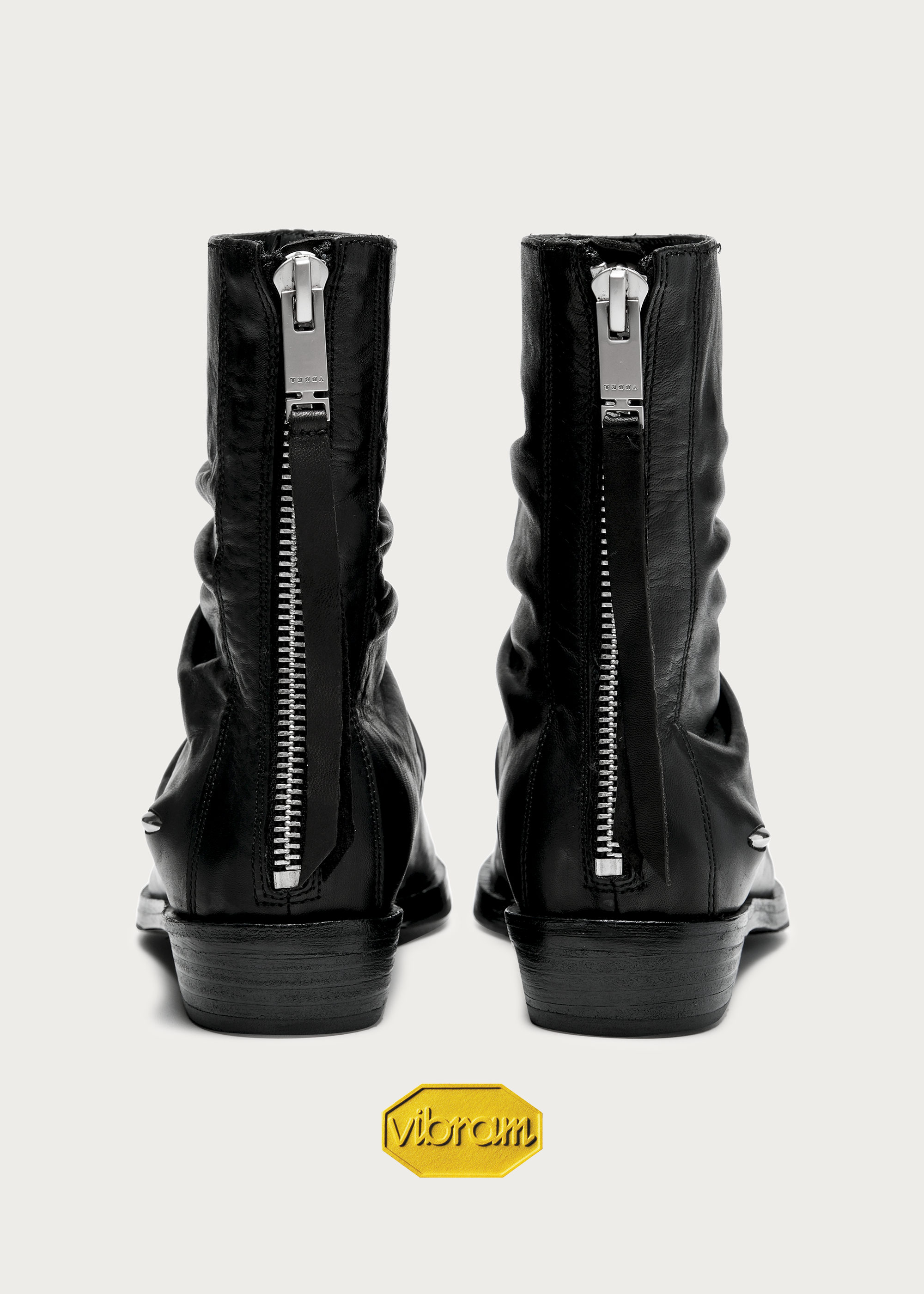 Riven Full-Grain Horsehide Ankle Boots Upgraded version