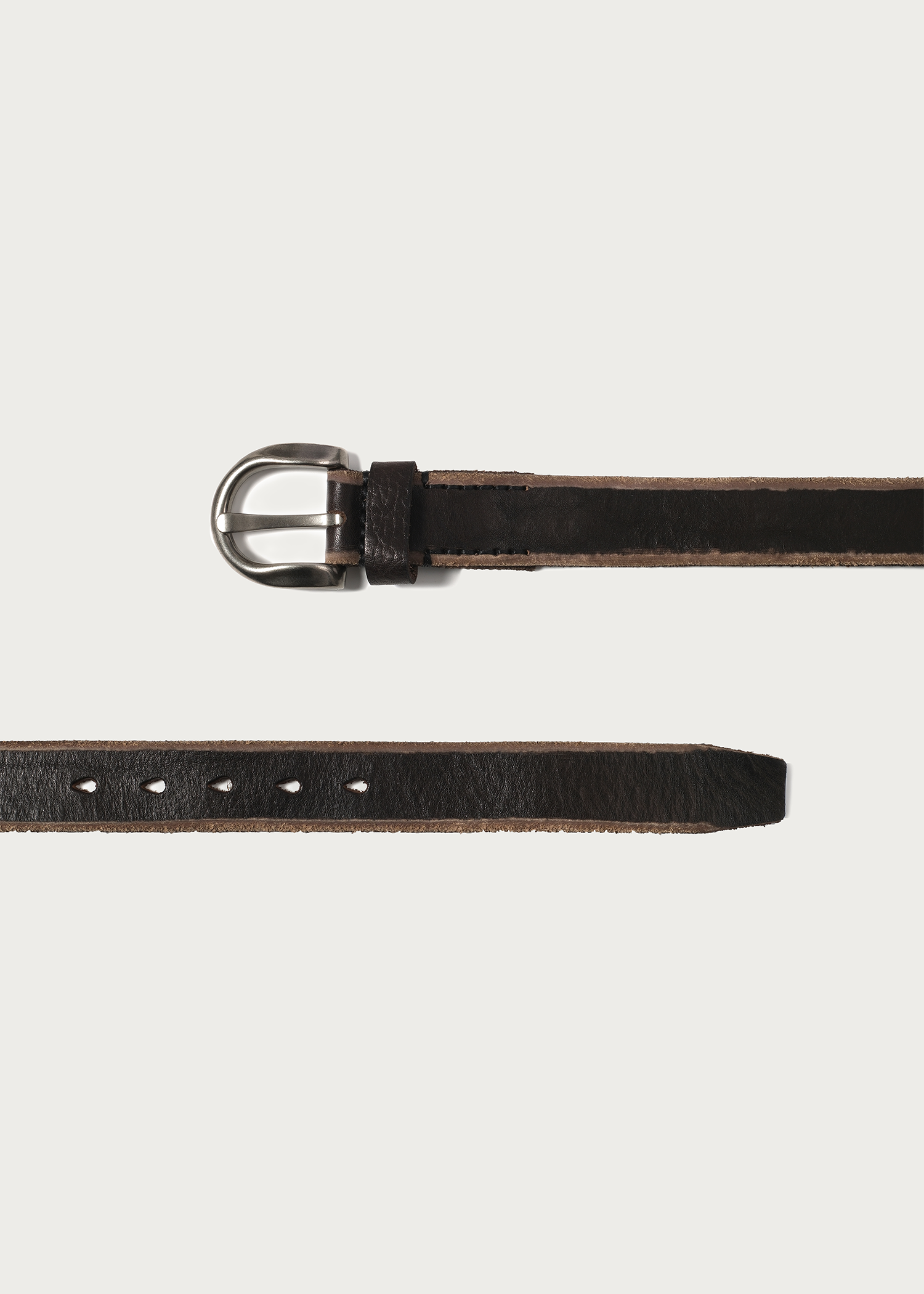 TERRA Hand-Rubbed Cowhide Belt