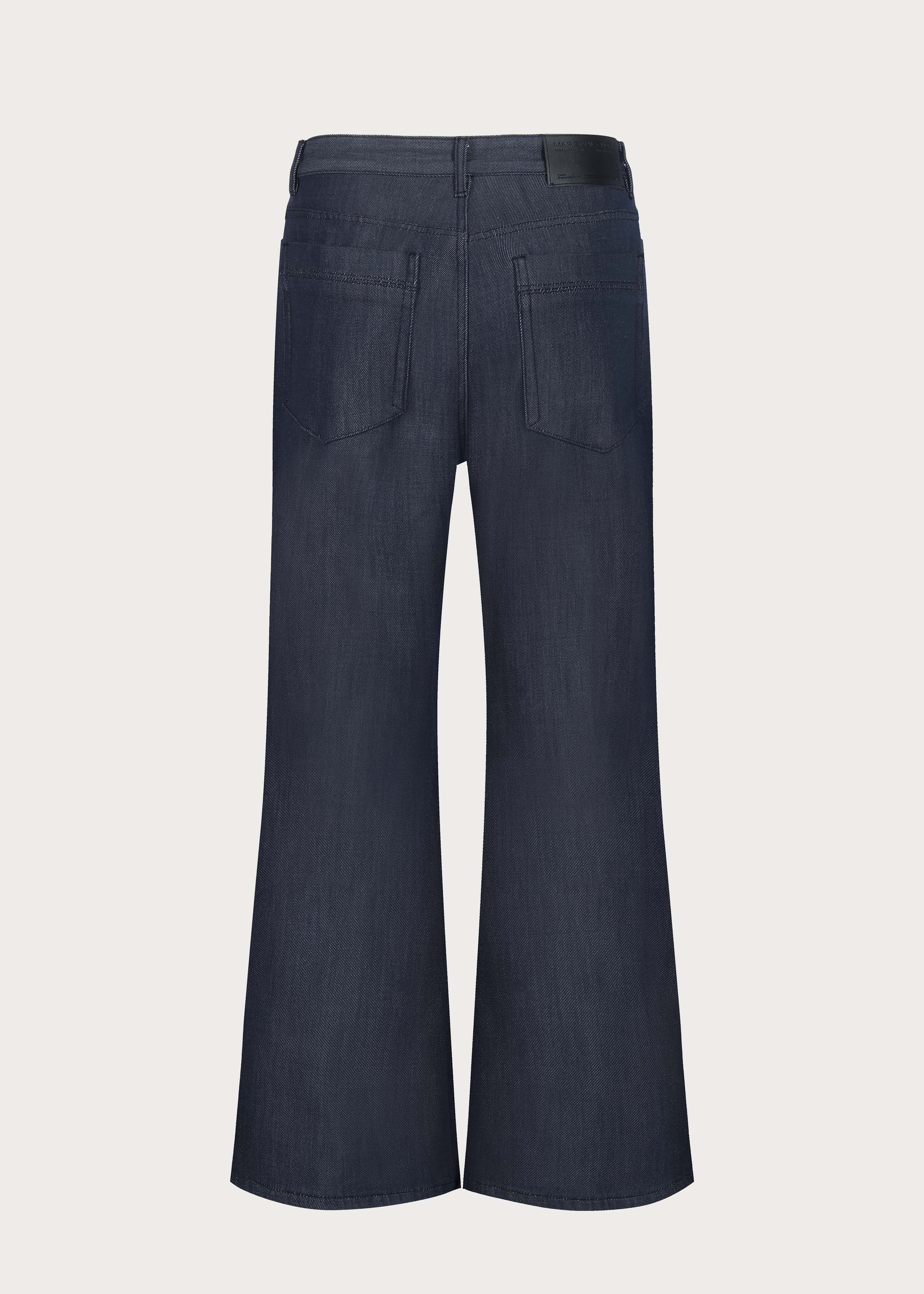 Retro Raw Denim Bootcut Jeans