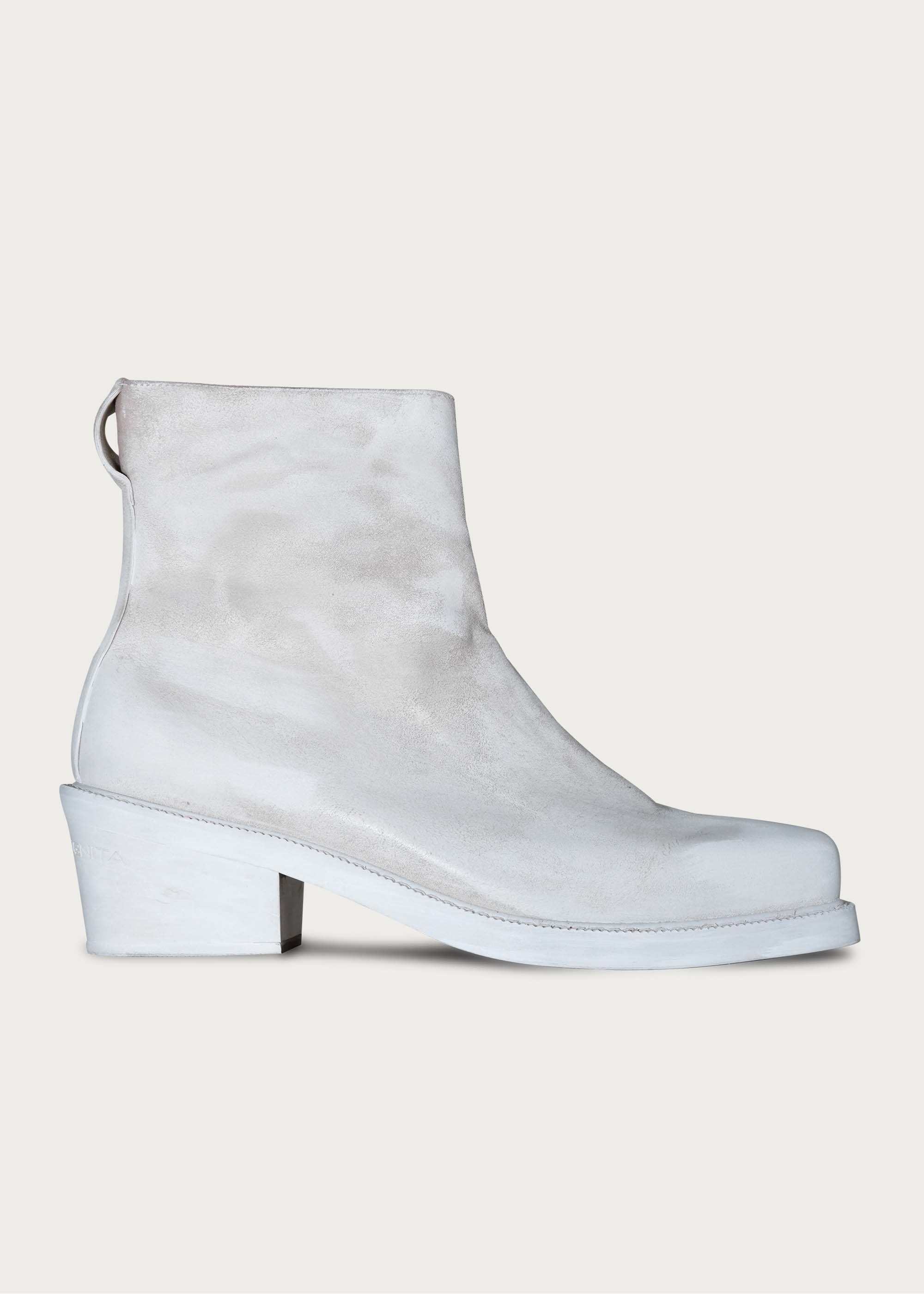 【Pre-sale 30-45 days】White painted boots