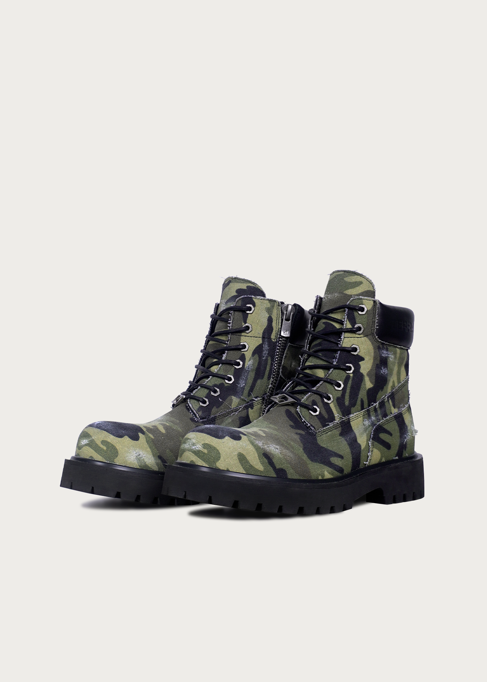 Workwear Combat boots Camouflage