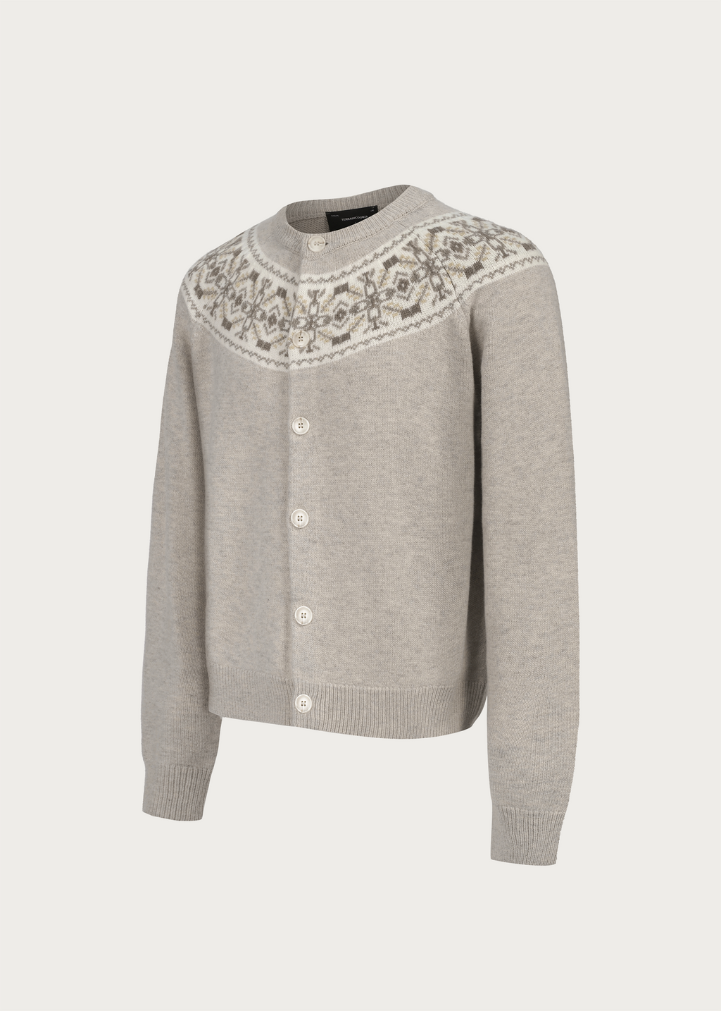 Fair Isle Jacquard Wool-Blend Cardigan