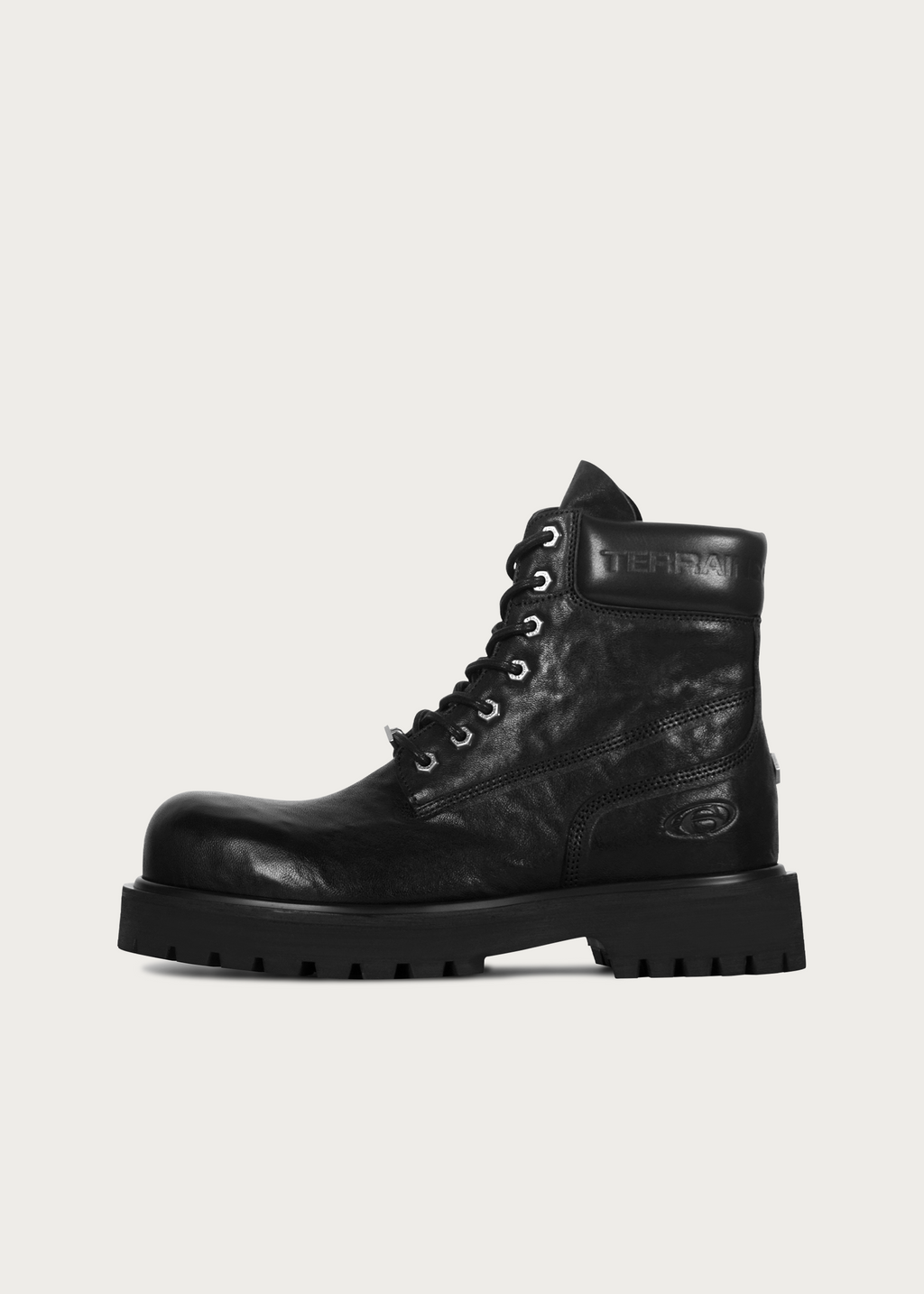 Horsehide Workwear Boots Black
