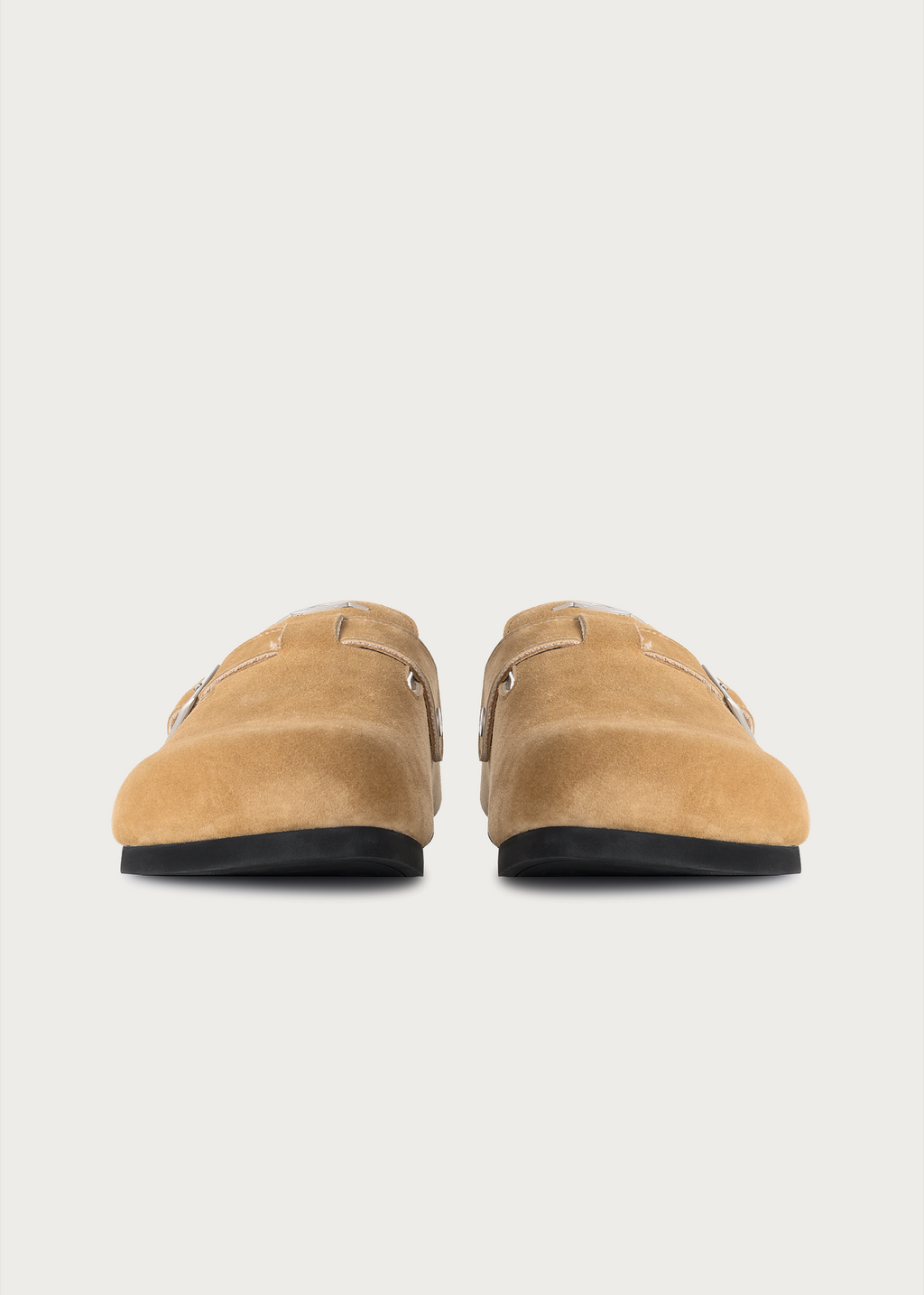 Sheepskin Clogs Khaki