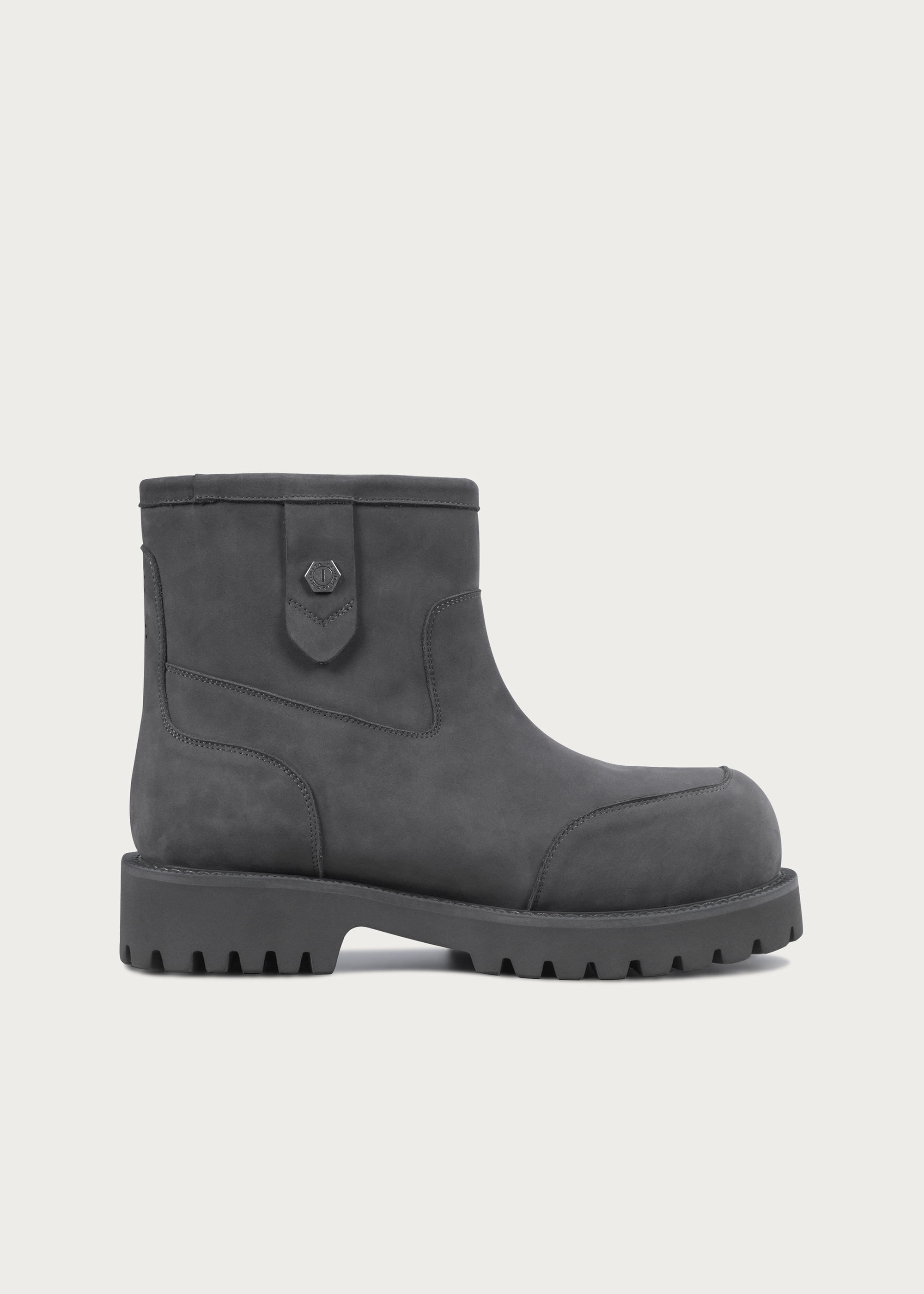 Snow boots Fleece Mid-top Misty gray
