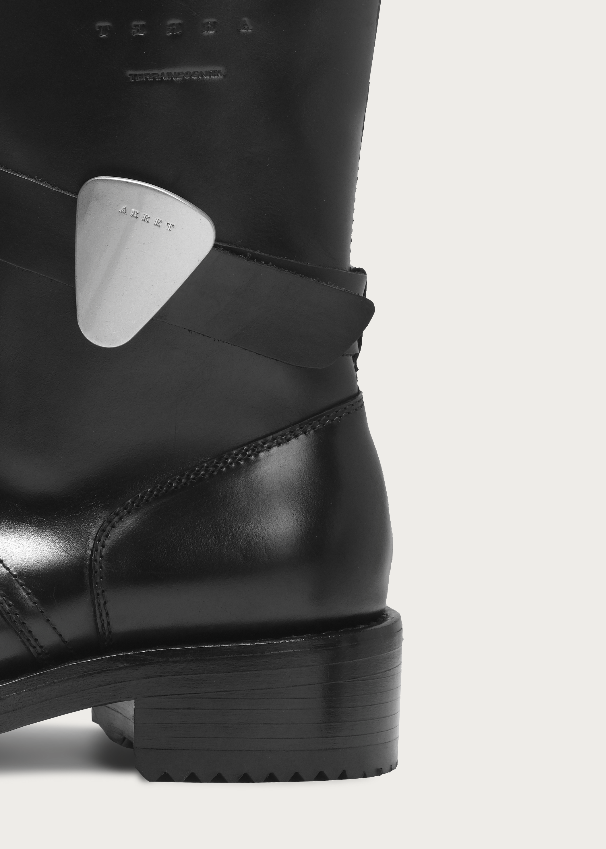 Tall boots Round-toe Guitar-pick