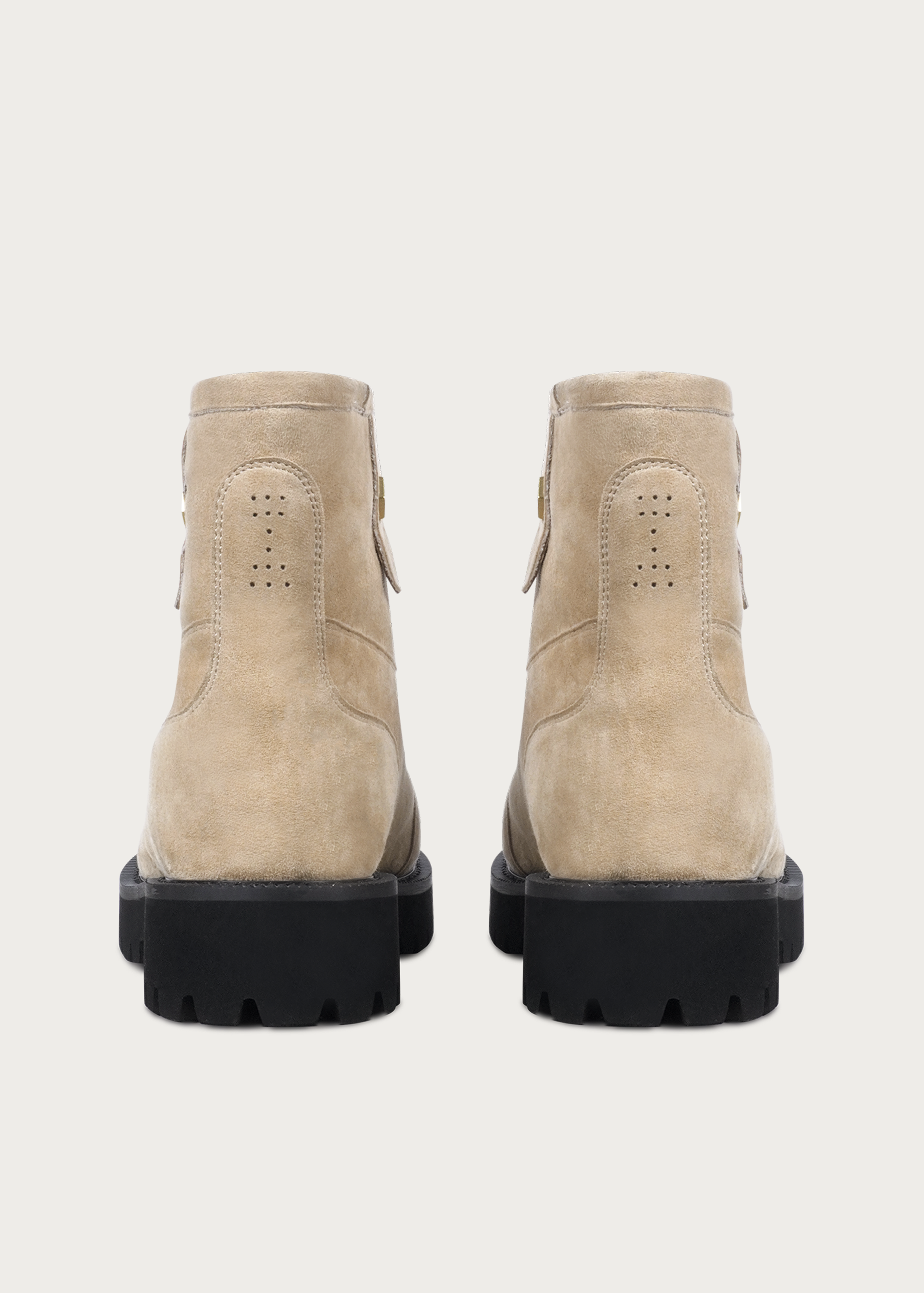 Snow boots Fleece Mid-top Light cream-brown