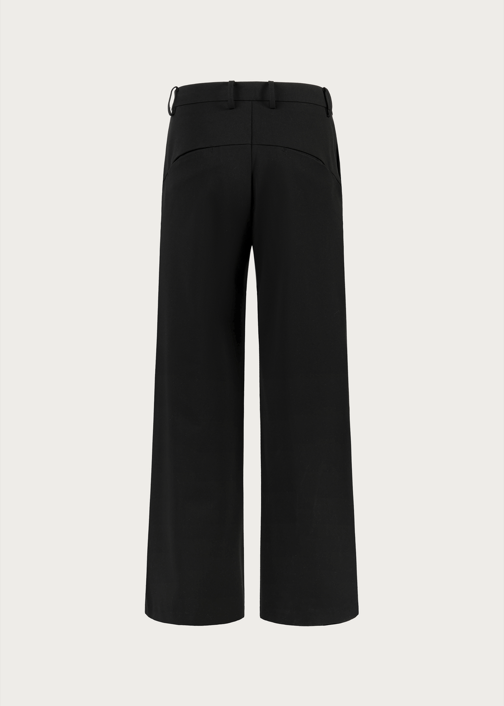 Seam-detail trousers