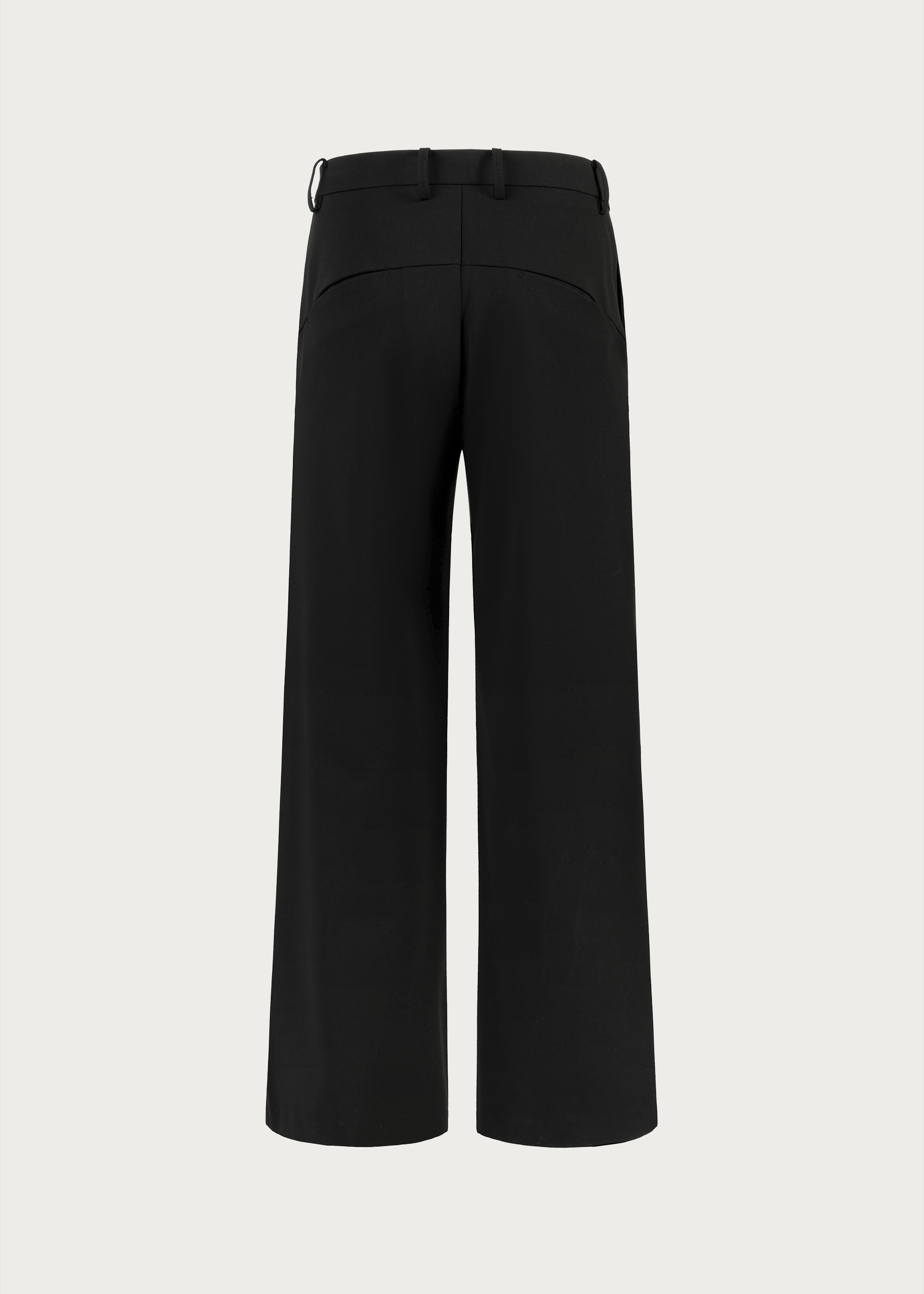 Seam-detail trousers
