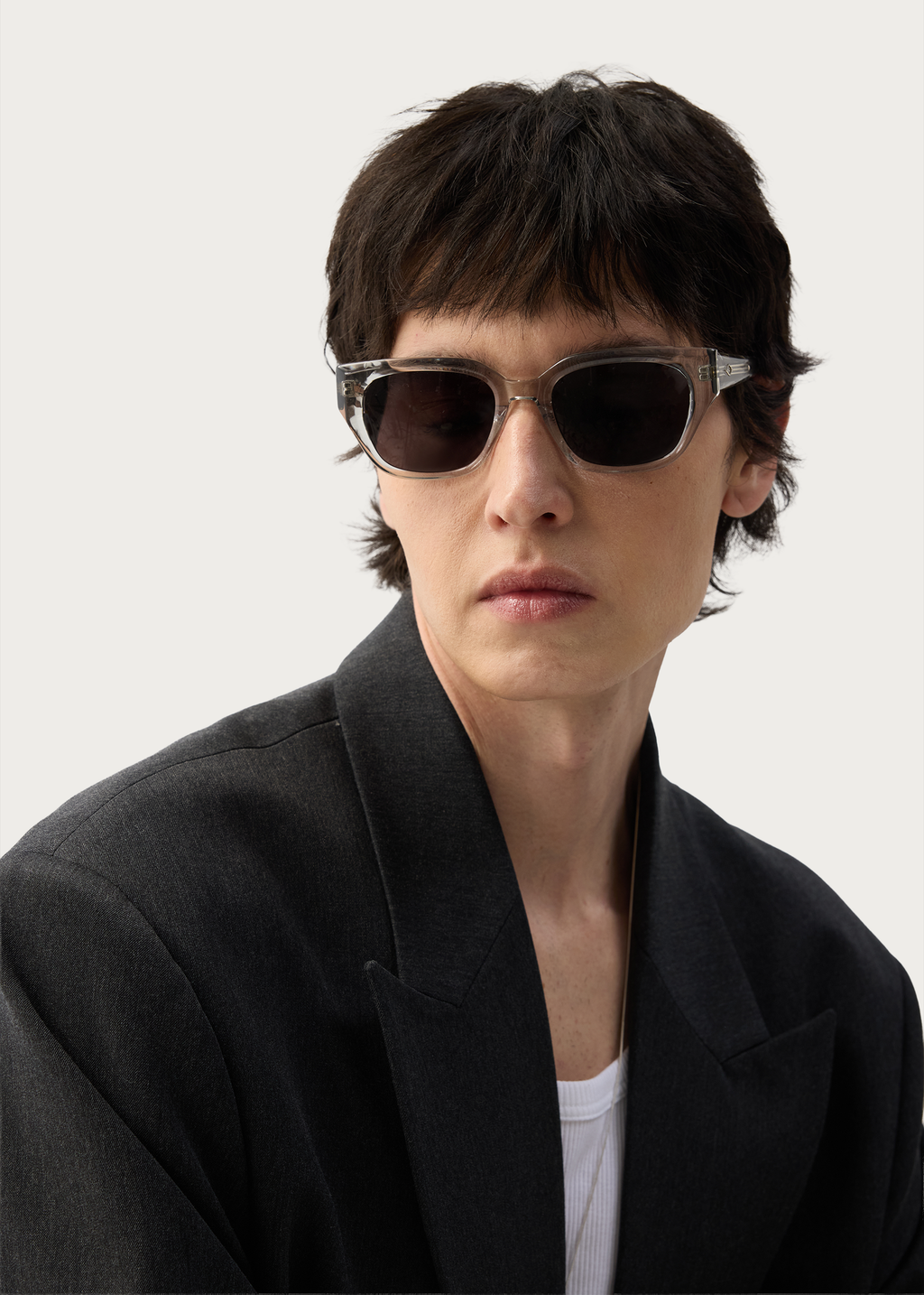 Rove Sunglasses Transparent Gray