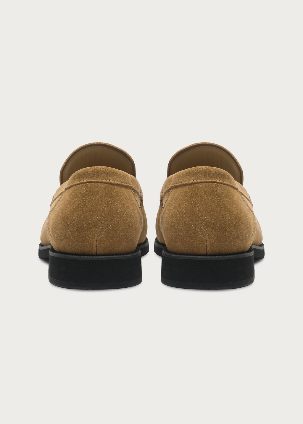 Suede Loafers Brown Khaki