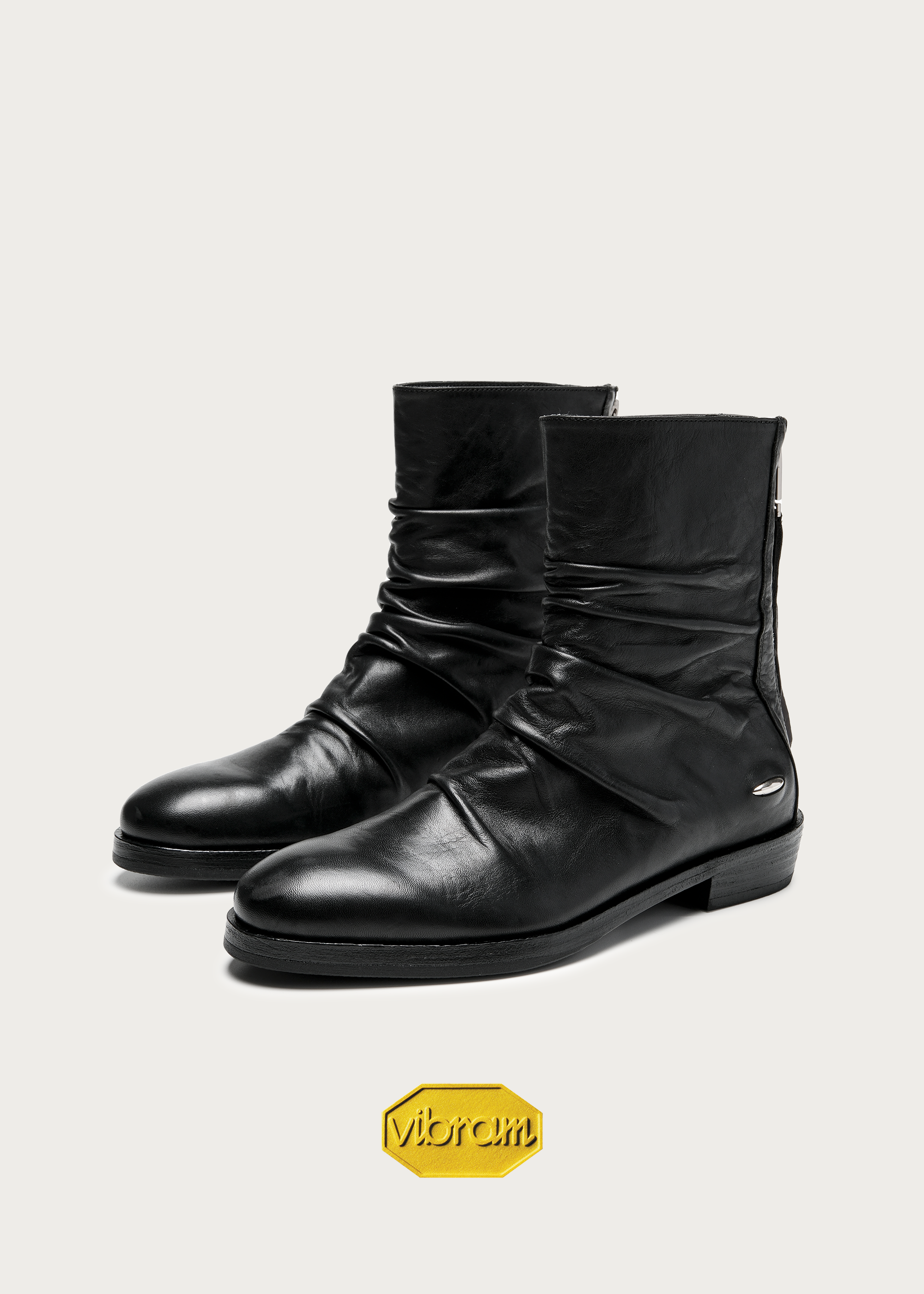 Riven Full-Grain Horsehide Ankle Boots Upgraded version