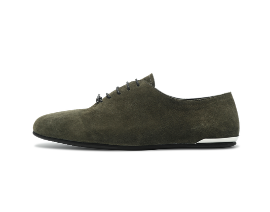 Suede Thin-Soled Leather Shoes