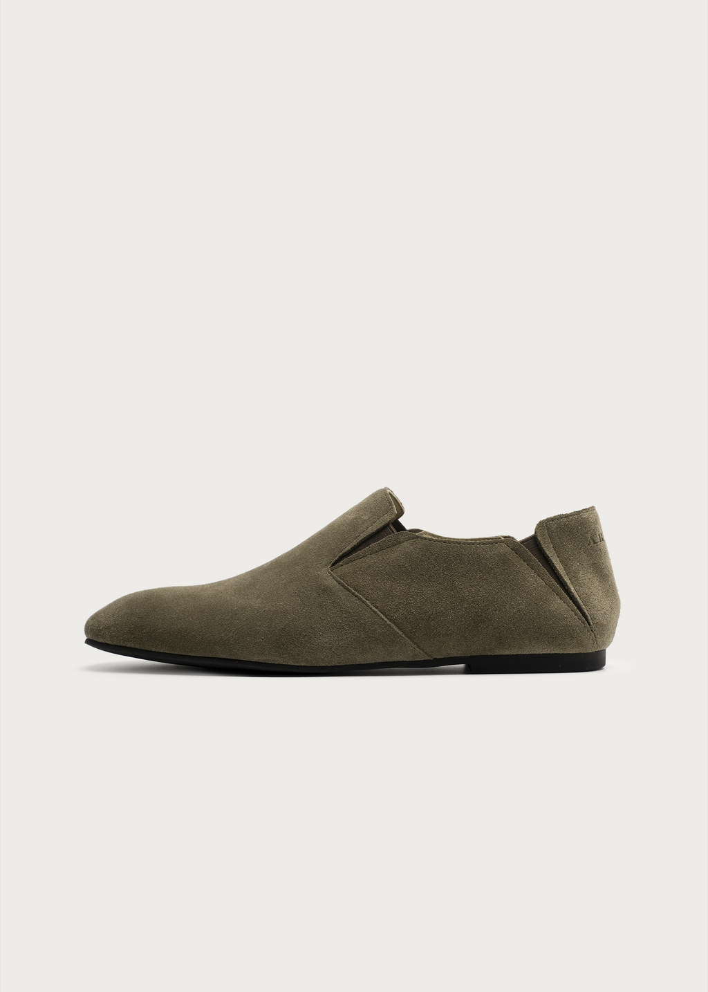Moss Slip-On Suede Loafers Green