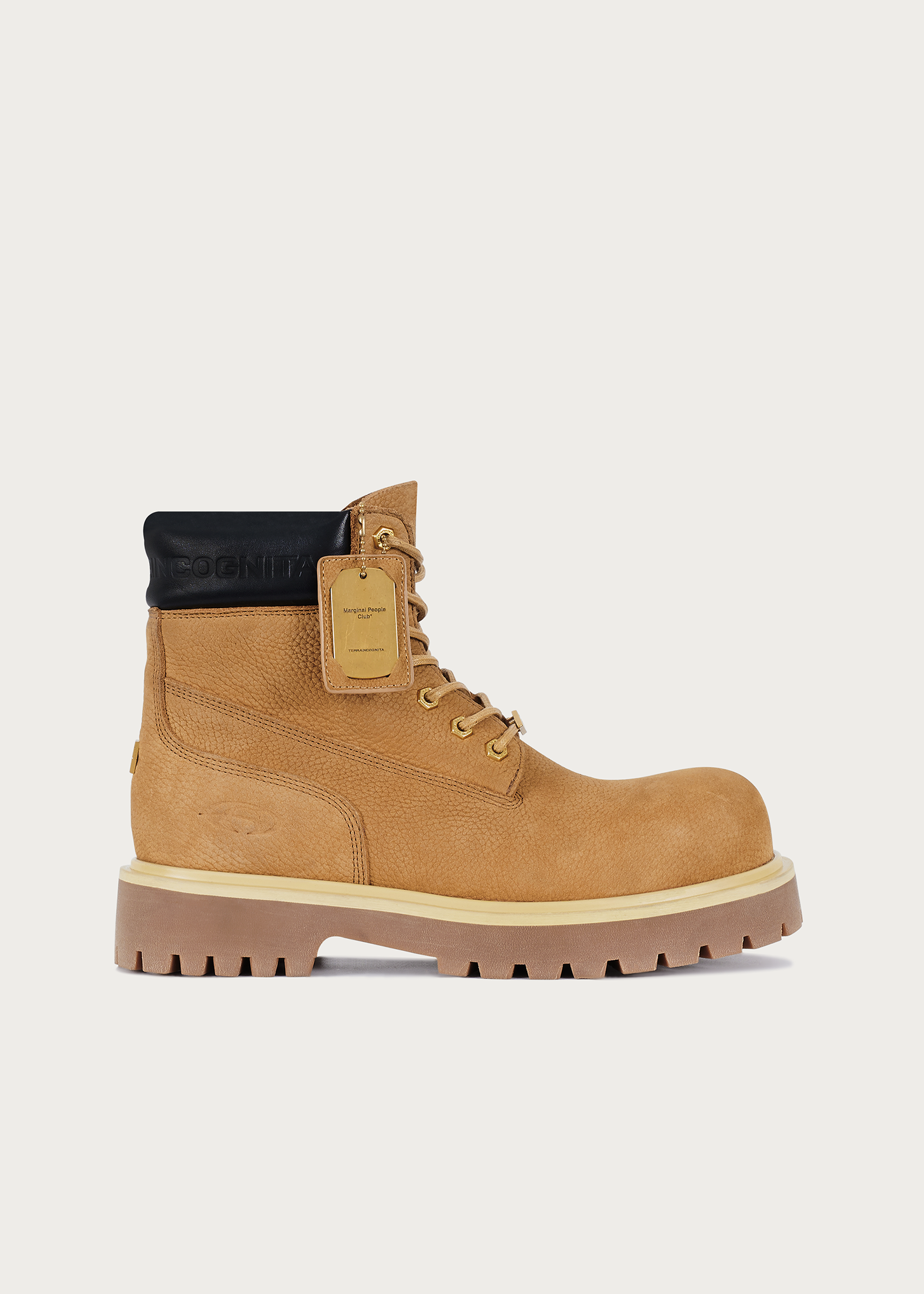 Workwear Cowhide boots Khaki