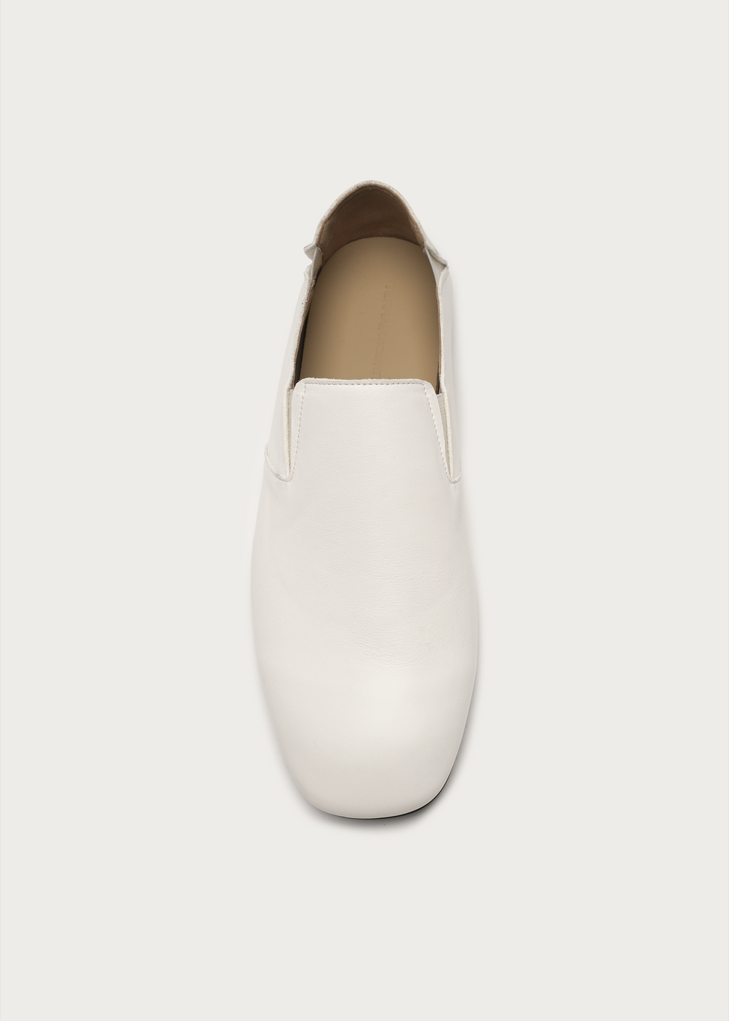Nomad Slip-On Leather Loafers White