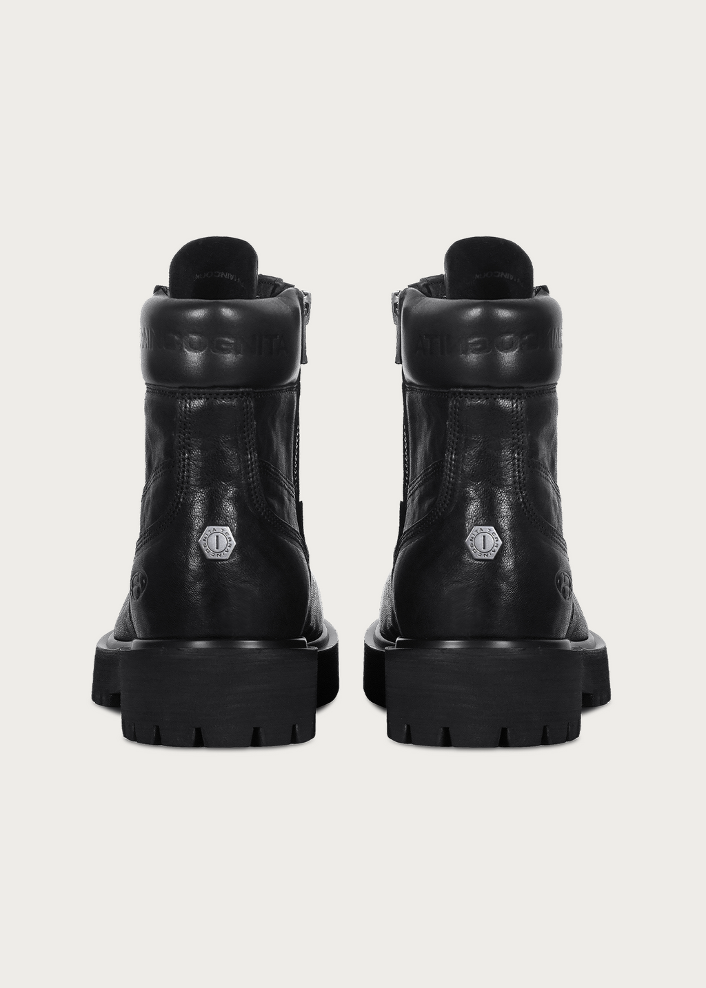 Horsehide Workwear Boots Black
