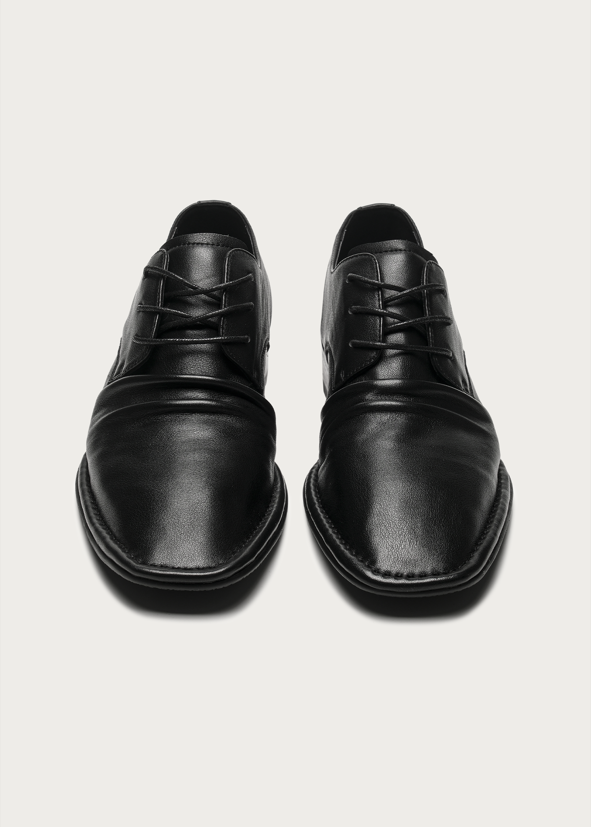 Wrinkle Derby Shoes
